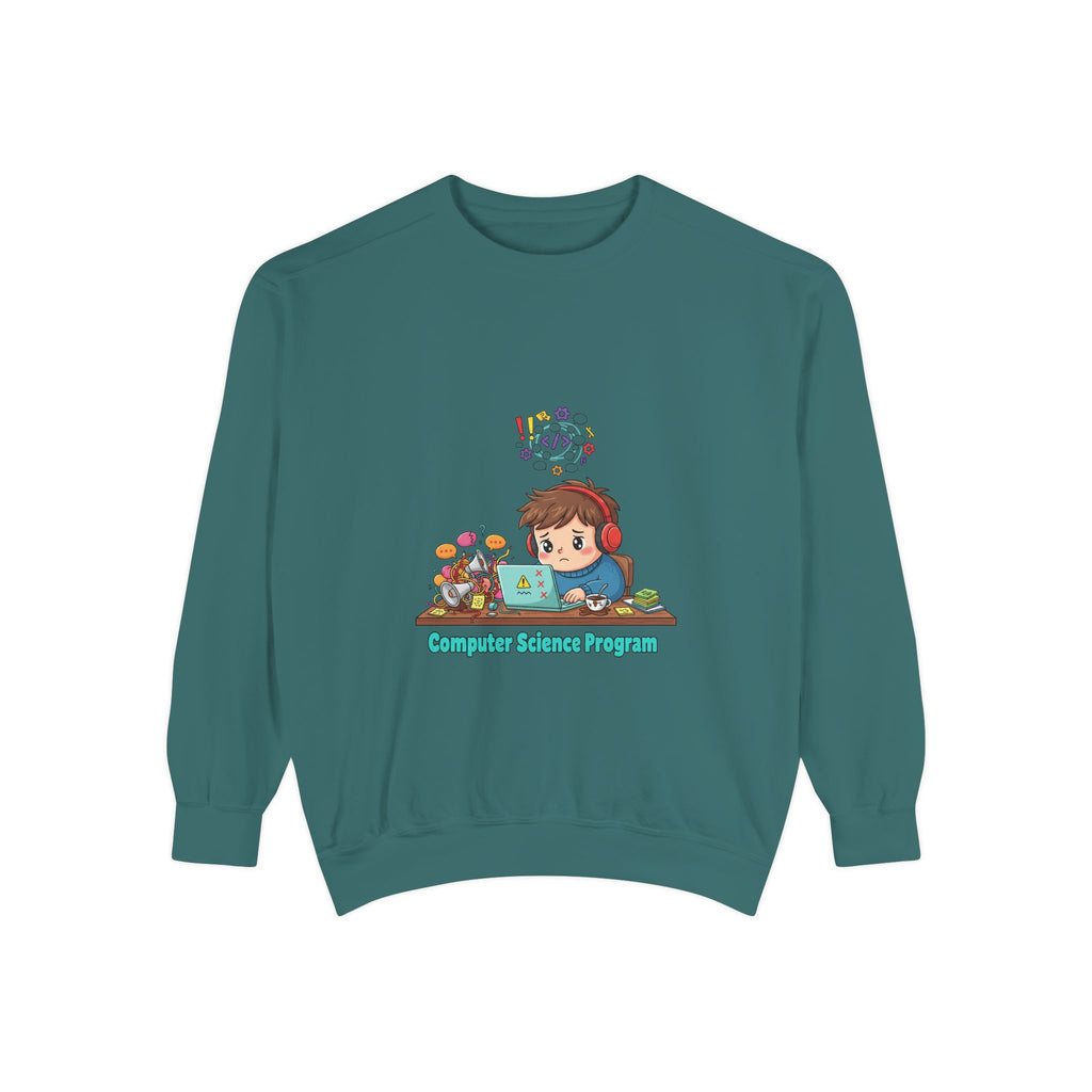 Computer Science Unisex Garment-Dyed Sweatshirt