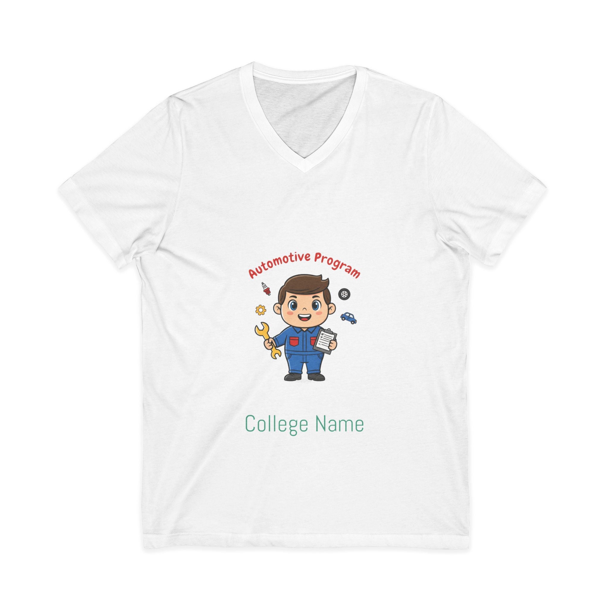 Automotive Program Mechanic Tee — Cute Auto Tech T‑Shirt with Wrench Graphic