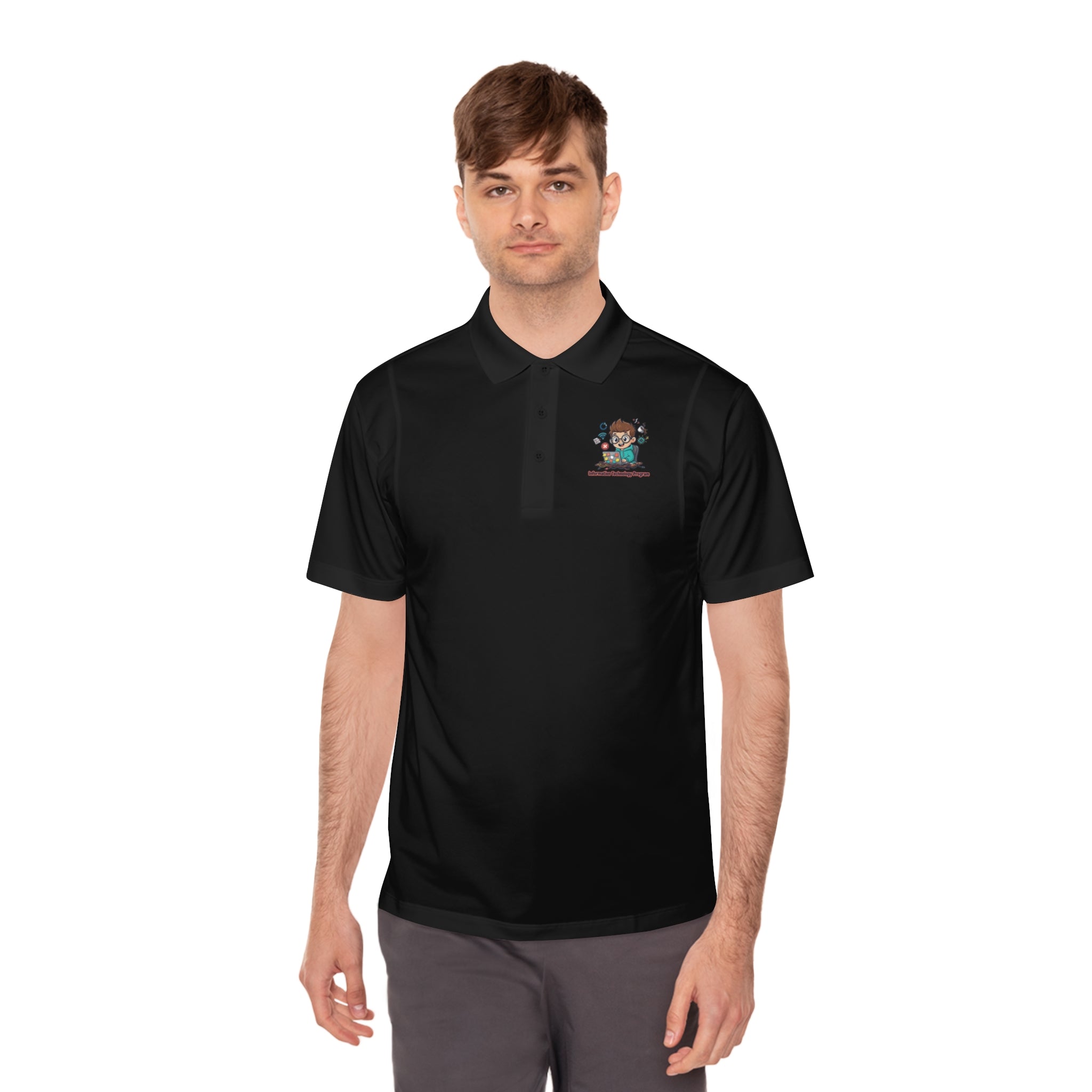 College of Information Technology Polo Shirt — Customizable Sport Polo