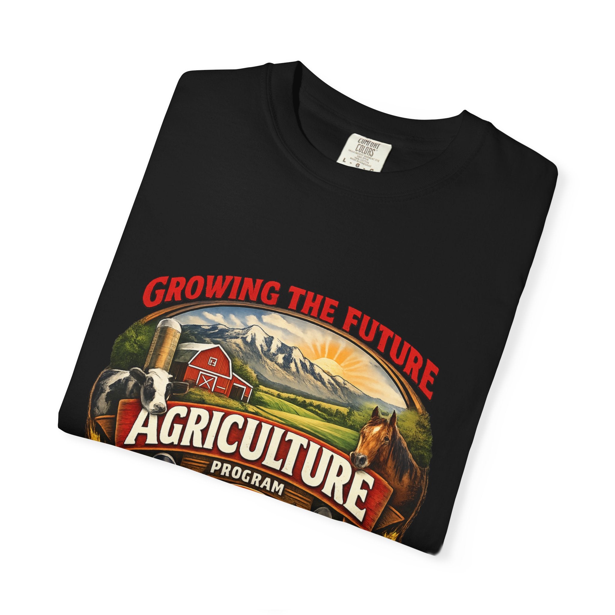 Agriculture Program T‑Shirt — "Growing the Future" Farm Vintage Graphic
