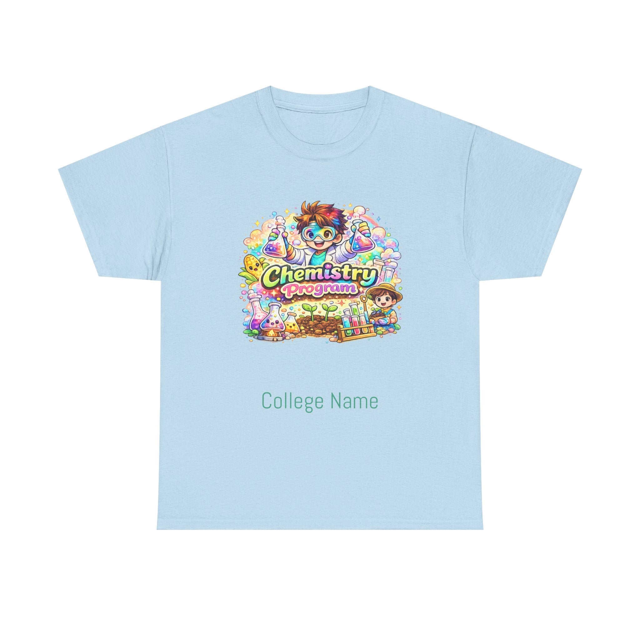 Chemistry Progarm Graphic Tee — 'Chemistry' Retro Science Design