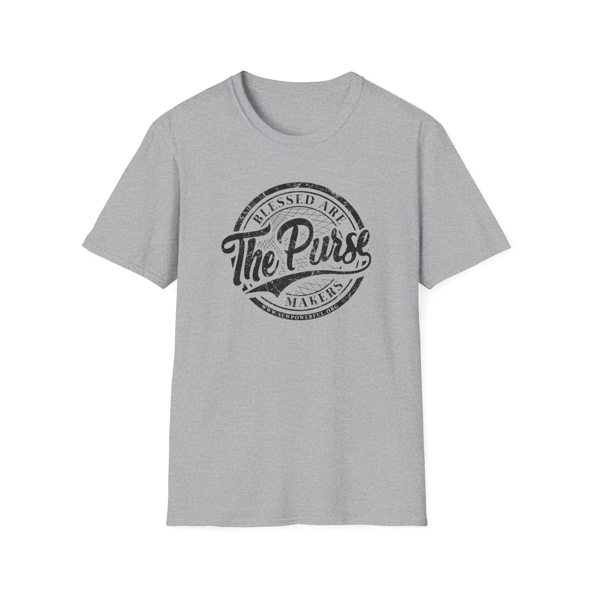 Blessed Are The Purse Makers - Large Logo T-Shirt
