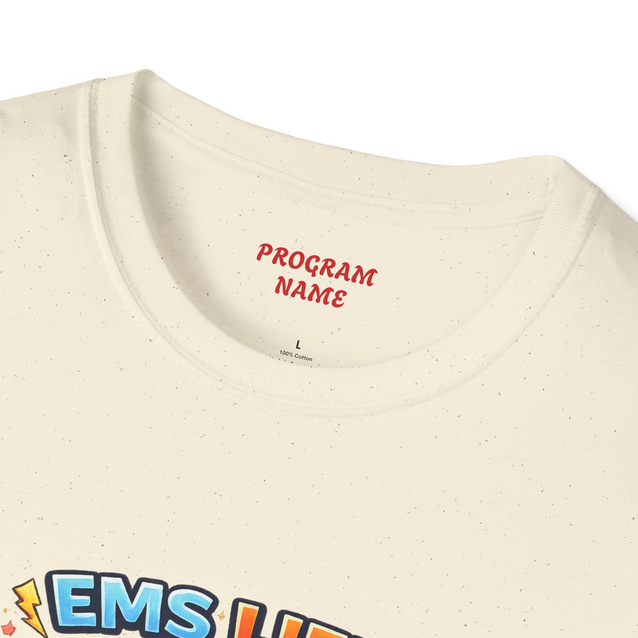 EMS Life T-Shirt – Emergency Medical Services Ambulance Graphic Tee (Customize College Name)