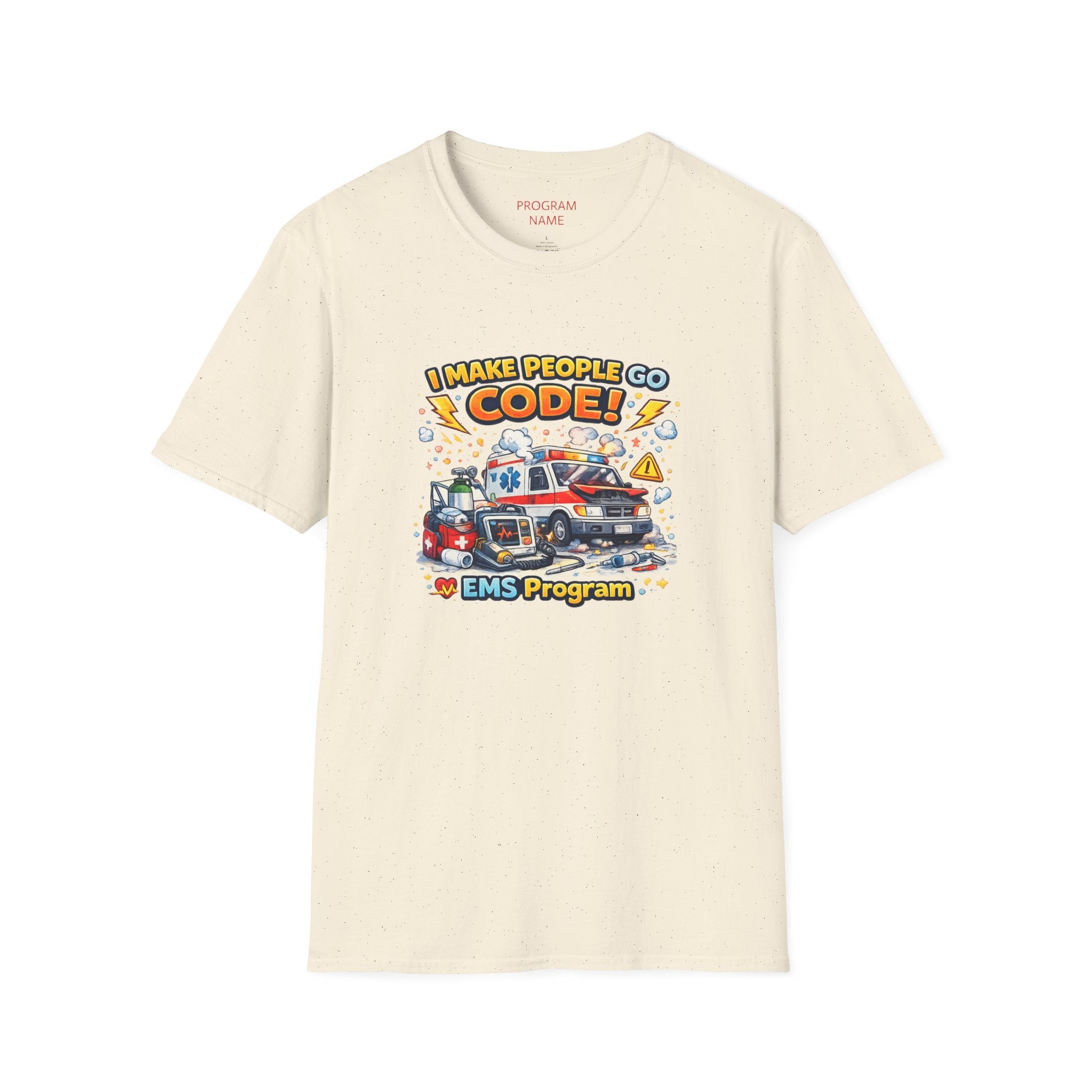 EMS Program T-Shirt - Ambulance Paramedic Tee