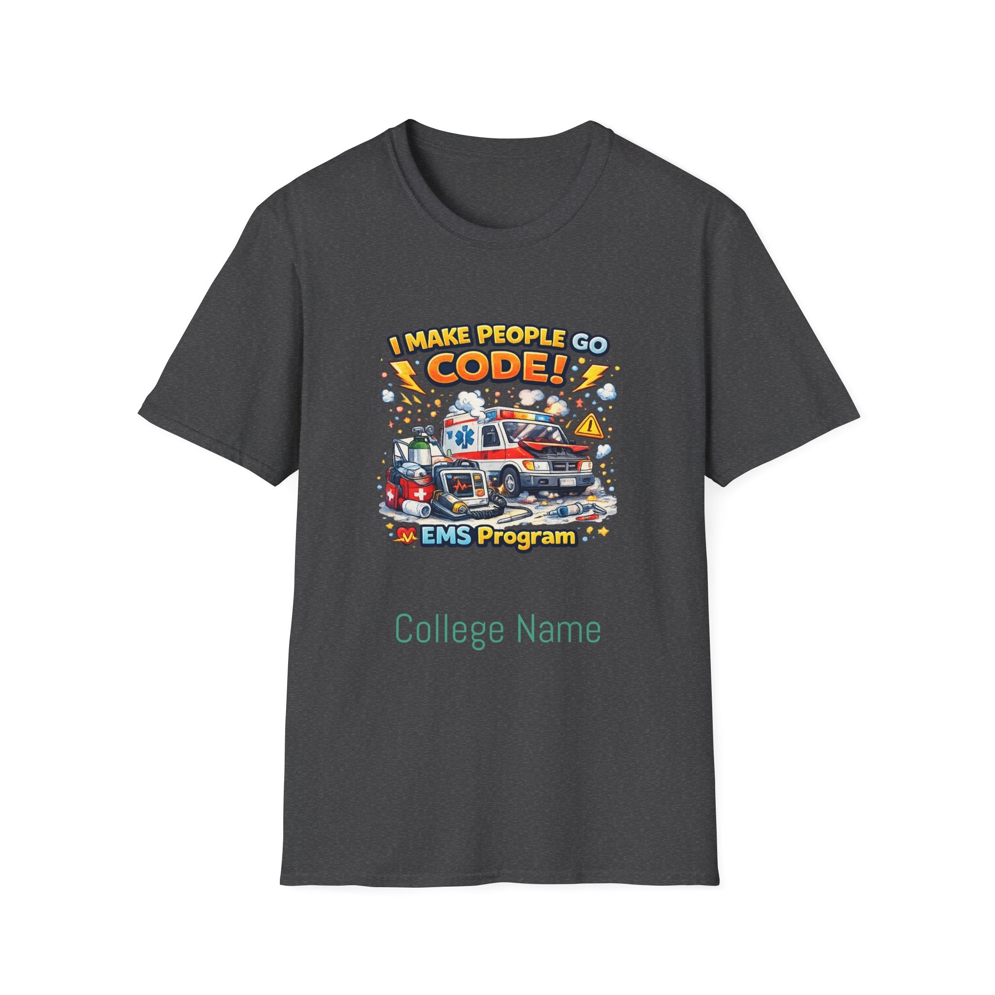 EMS Program T-Shirt - Ambulance Paramedic Tee