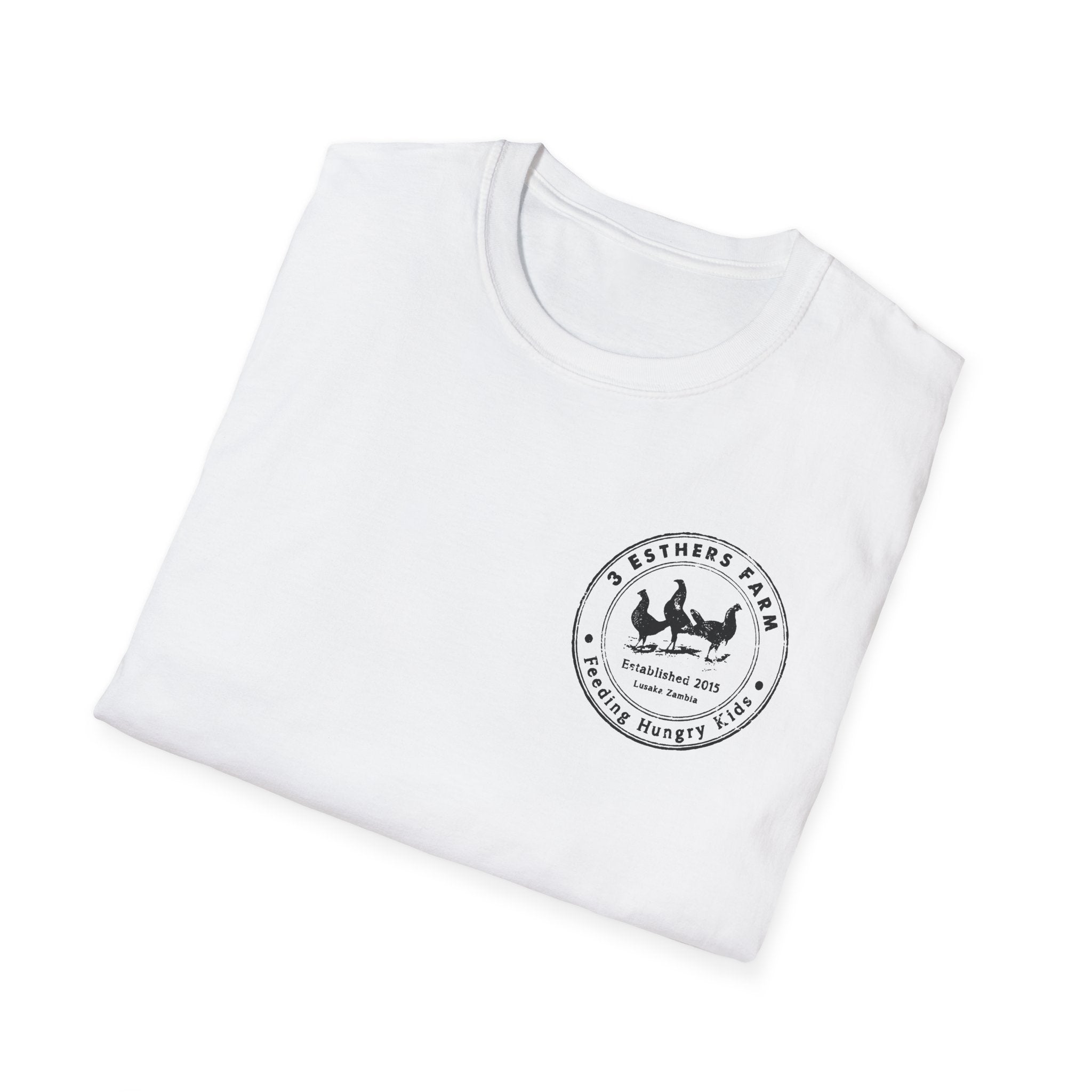 3 Esthers Farm - Small Logo T-Shirt