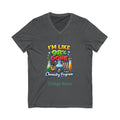 Chemistry Grad Shirt — "I'm Like 98% Done" V-Neck Tee (Chemistry Program)