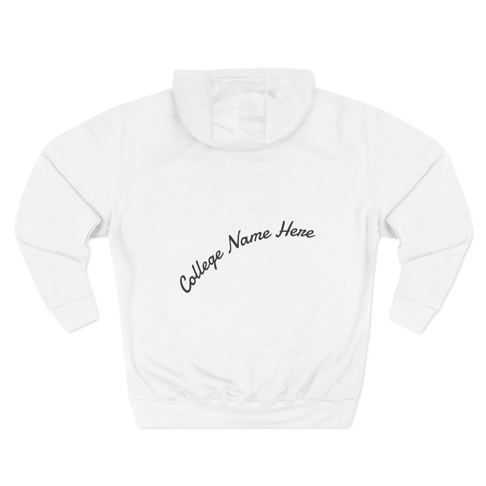 Veterinary Program Hoodie — Personalized College Name Fleece Pullover