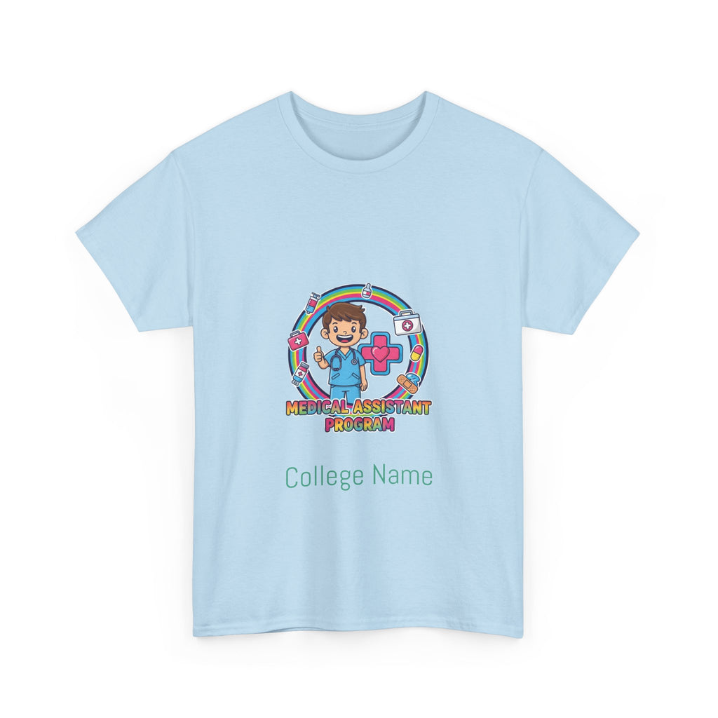 Medical Assistant Graphic Tee — White T‑Shirt