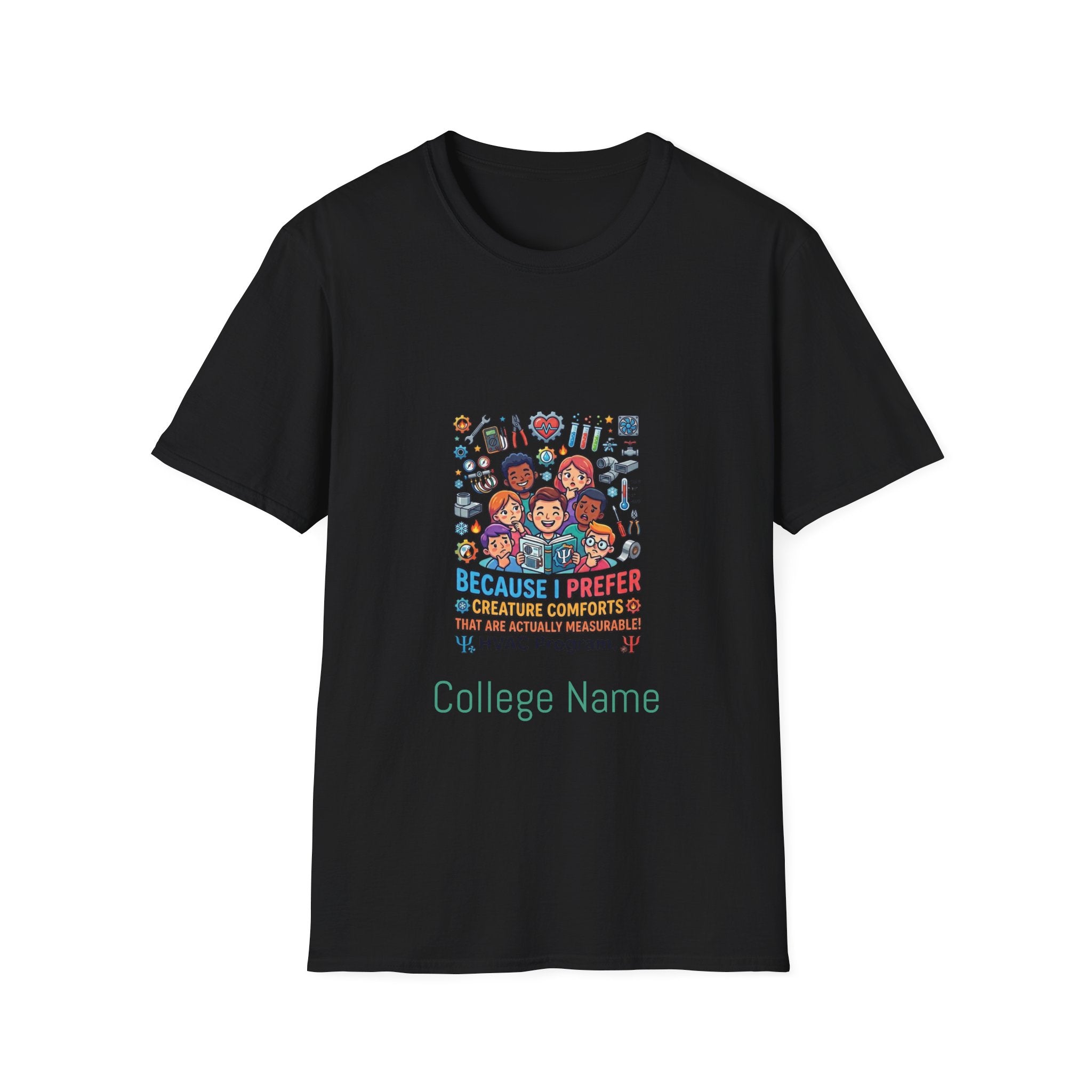HVAC Program T-Shirt College Tee