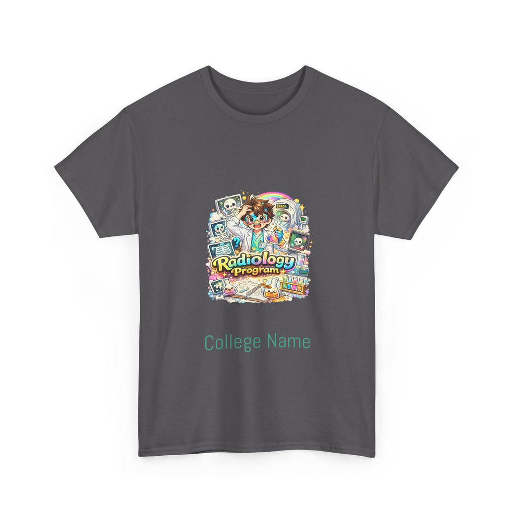 Radiology Tech Vintage Badge T-Shirt — Radiologic Technologist College Shirt