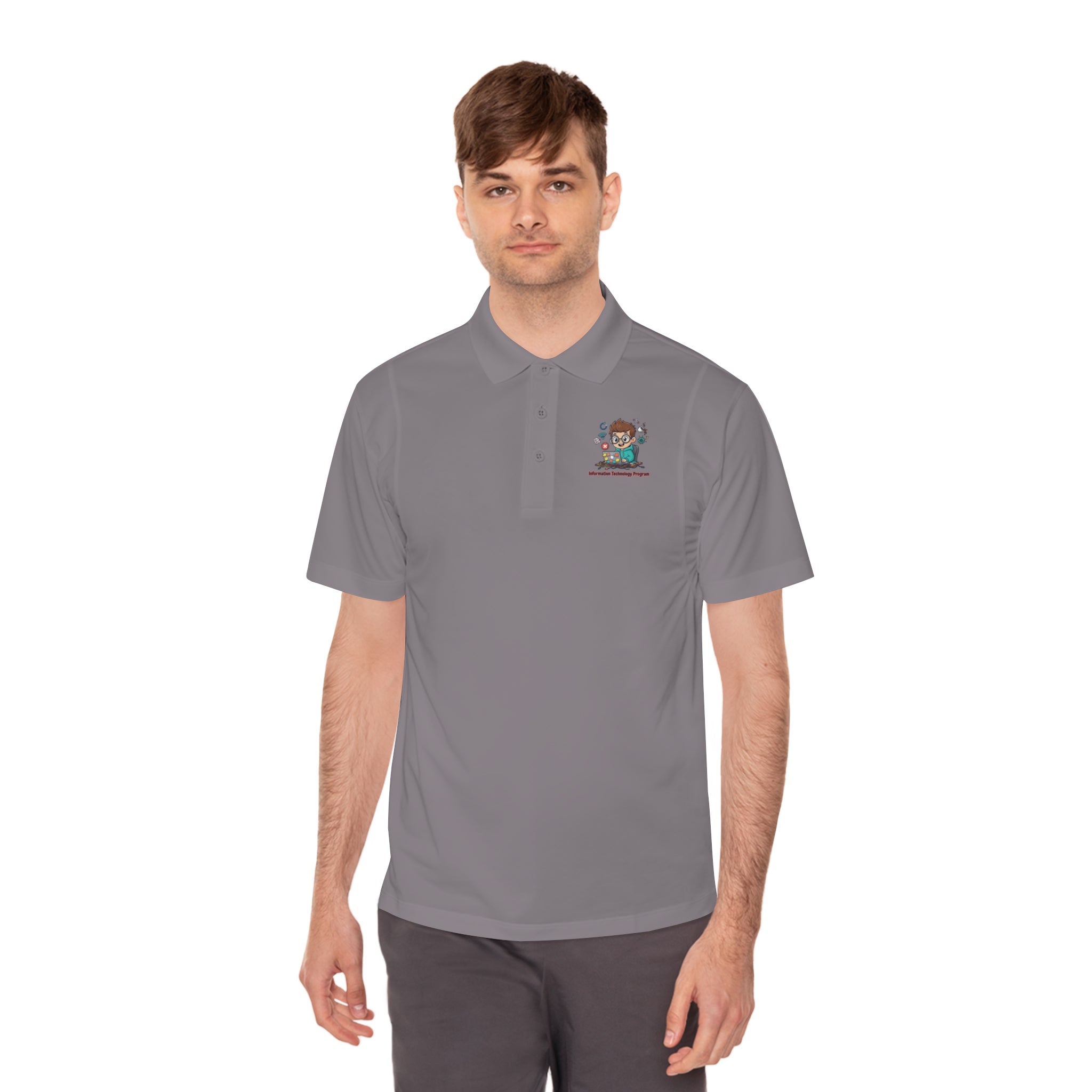 College of Information Technology Polo Shirt — Customizable Sport Polo