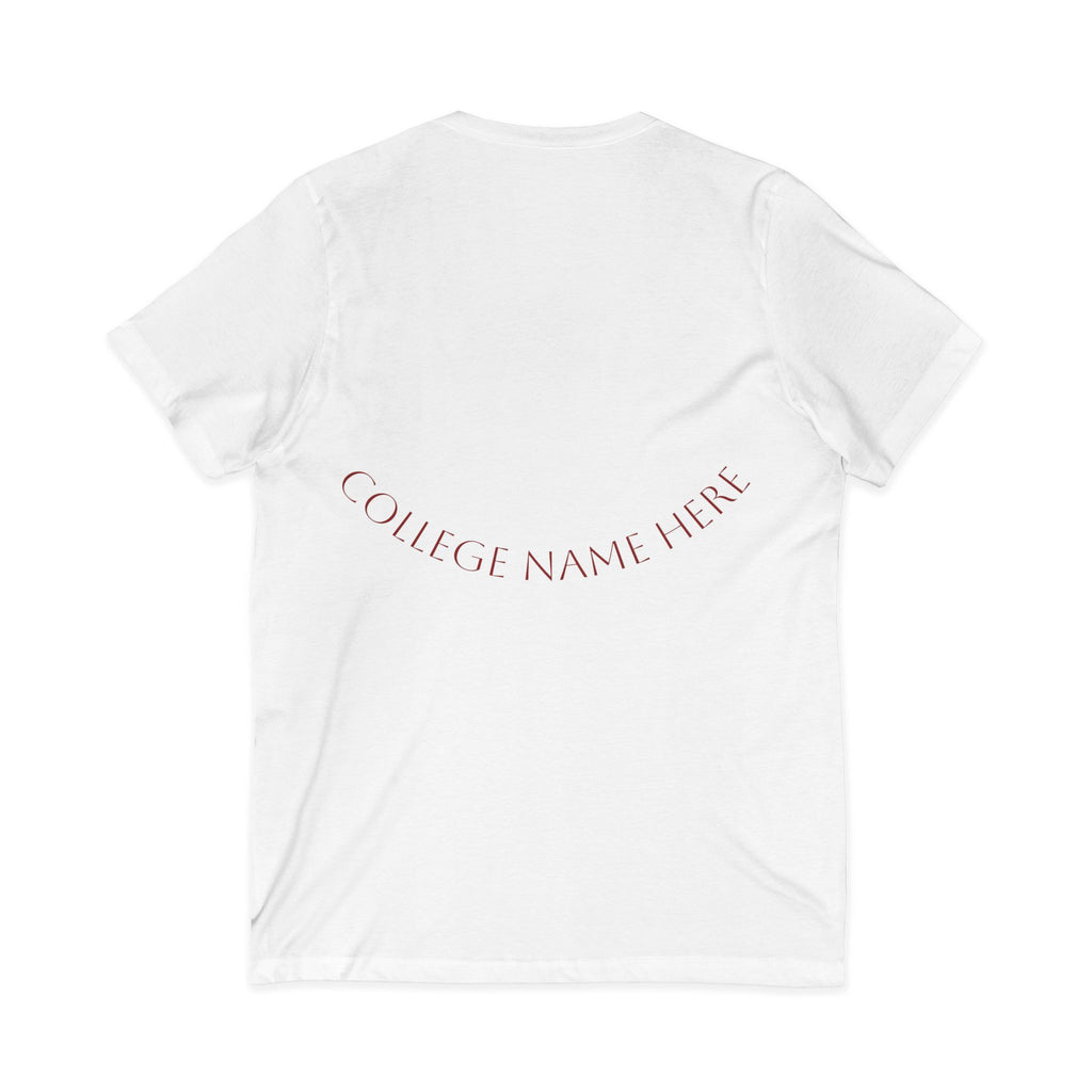 Chemistry Grad Shirt — "I'm Like 98% Done" V-Neck Tee (Chemistry Program)