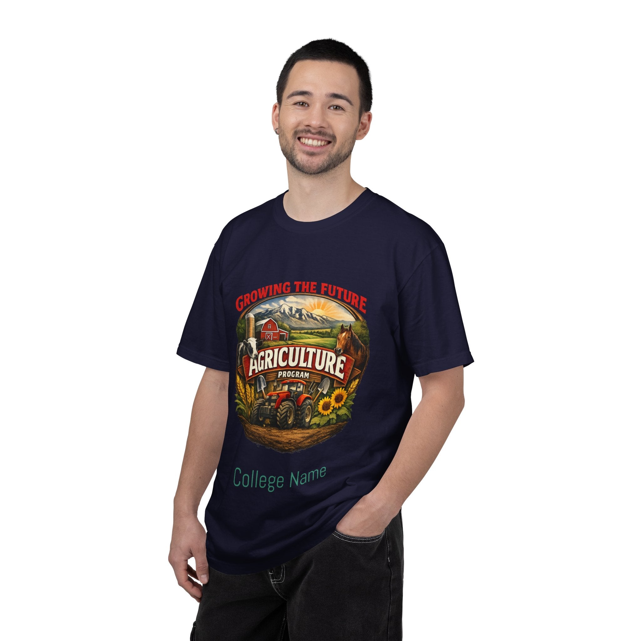 Agriculture Program T‑Shirt — "Growing the Future" Farm Vintage Graphic
