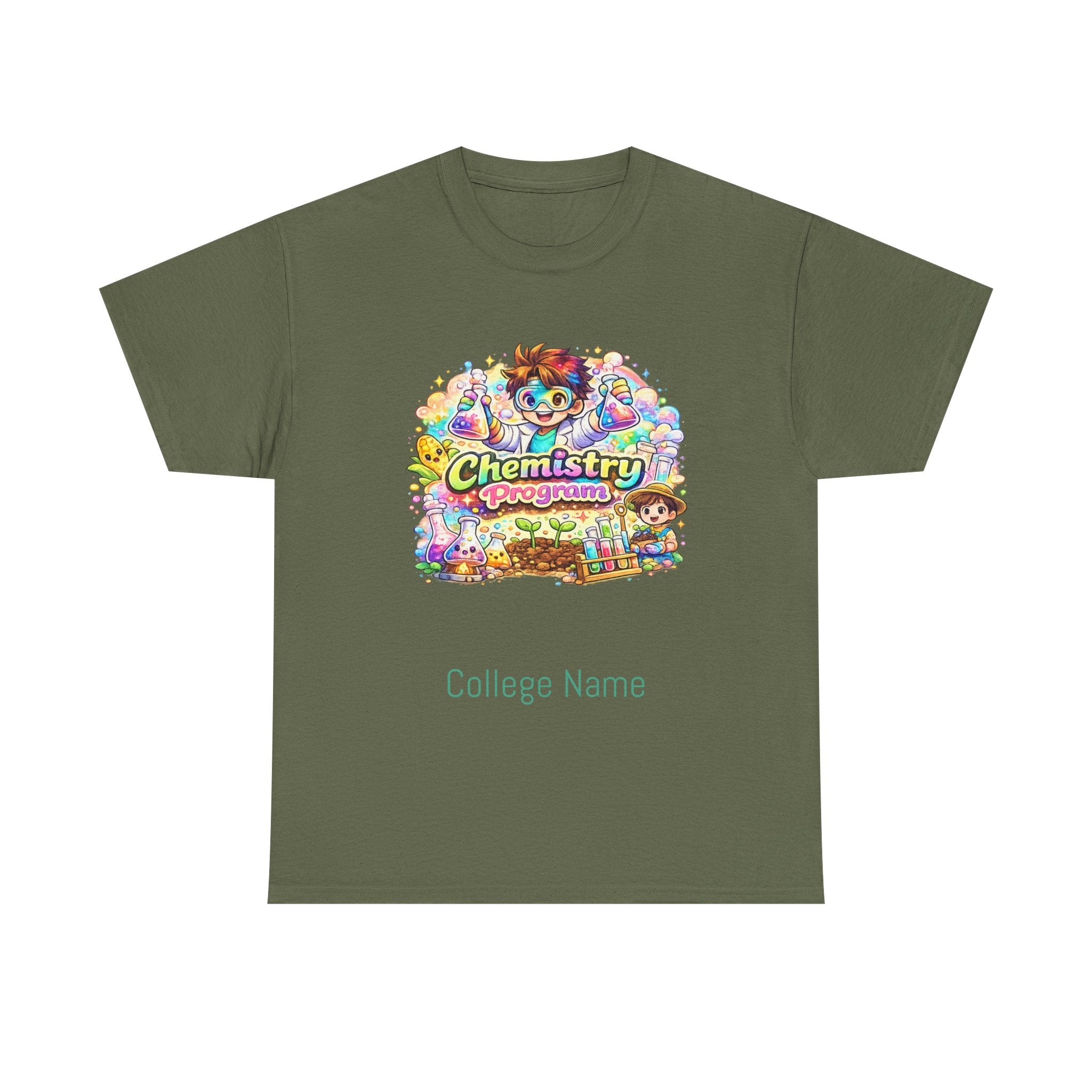 Chemistry Progarm Graphic Tee — 'Chemistry' Retro Science Design