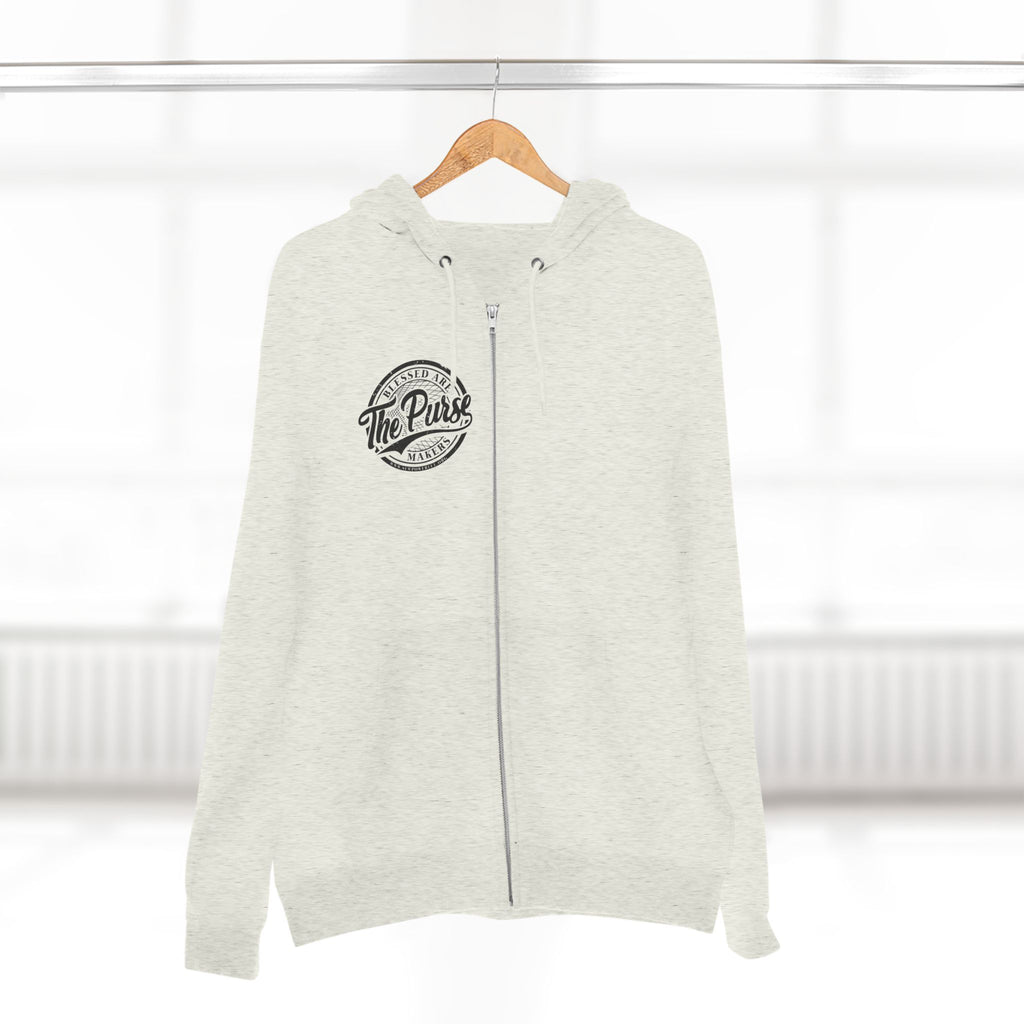 The Purse Zip Hoodie — Vintage Camping Logo Hooded Jacket