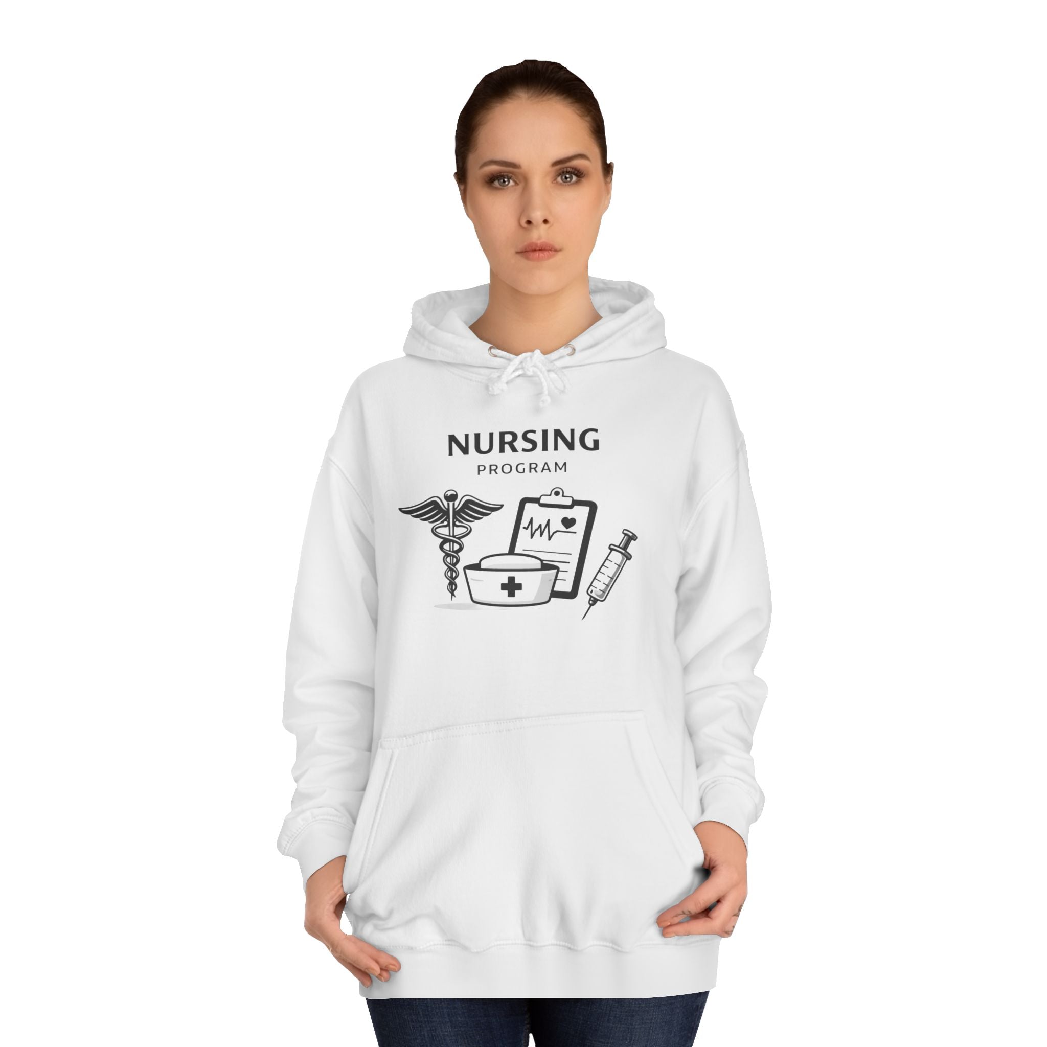 Unisex College Hoodie - Nursing