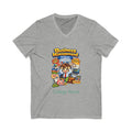 Business Management College T‑Shirt - Cute Study Cartoon V‑Neck Tee