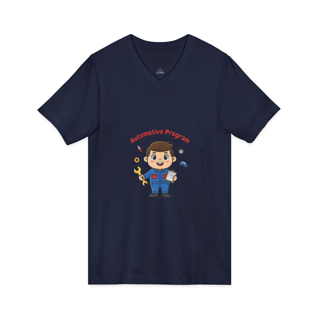 Automotive Program Mechanic Tee — Cute Auto Tech T‑Shirt with Wrench Graphic