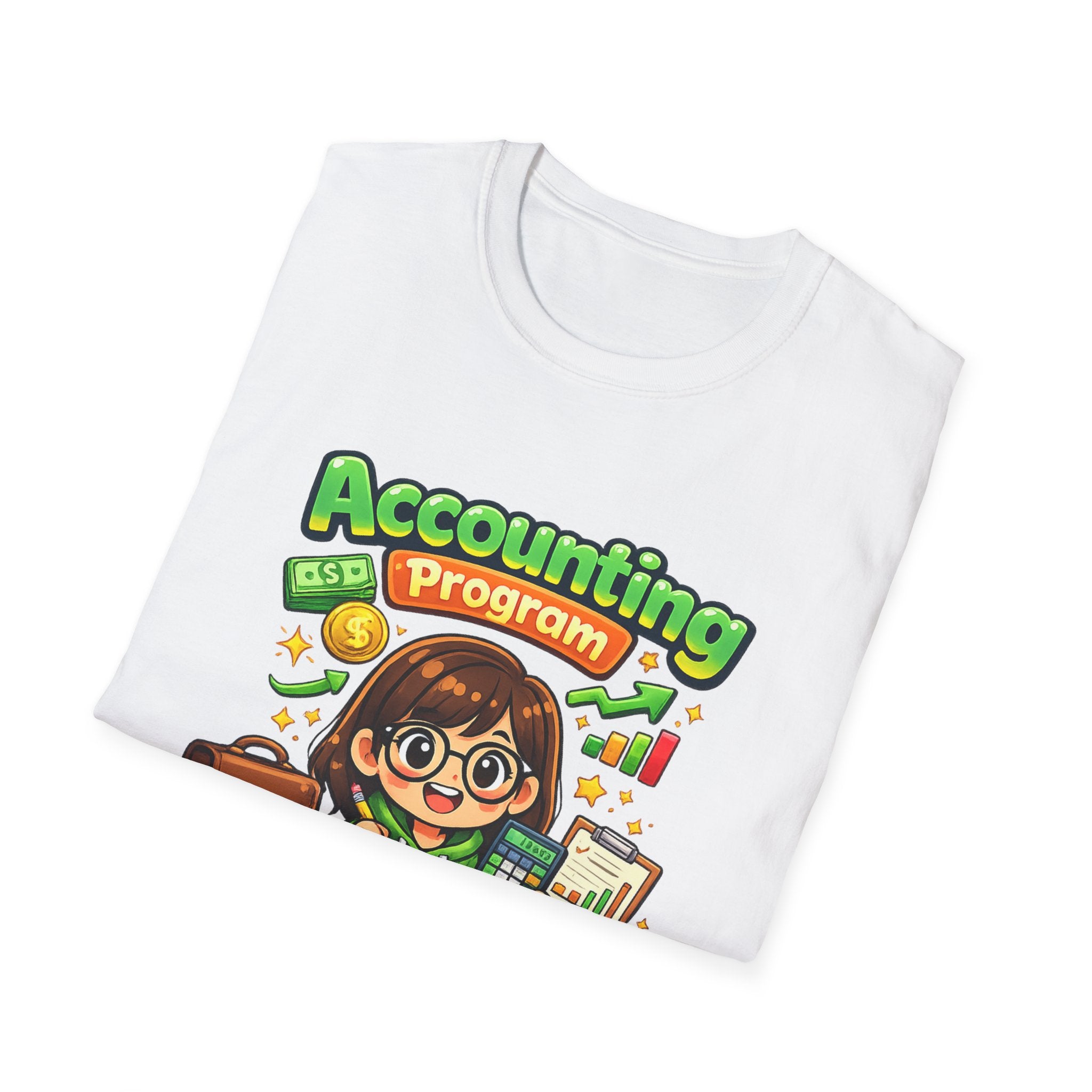 Accounting Program T-Shirt — Cute Student Accountant Graphic Tee
