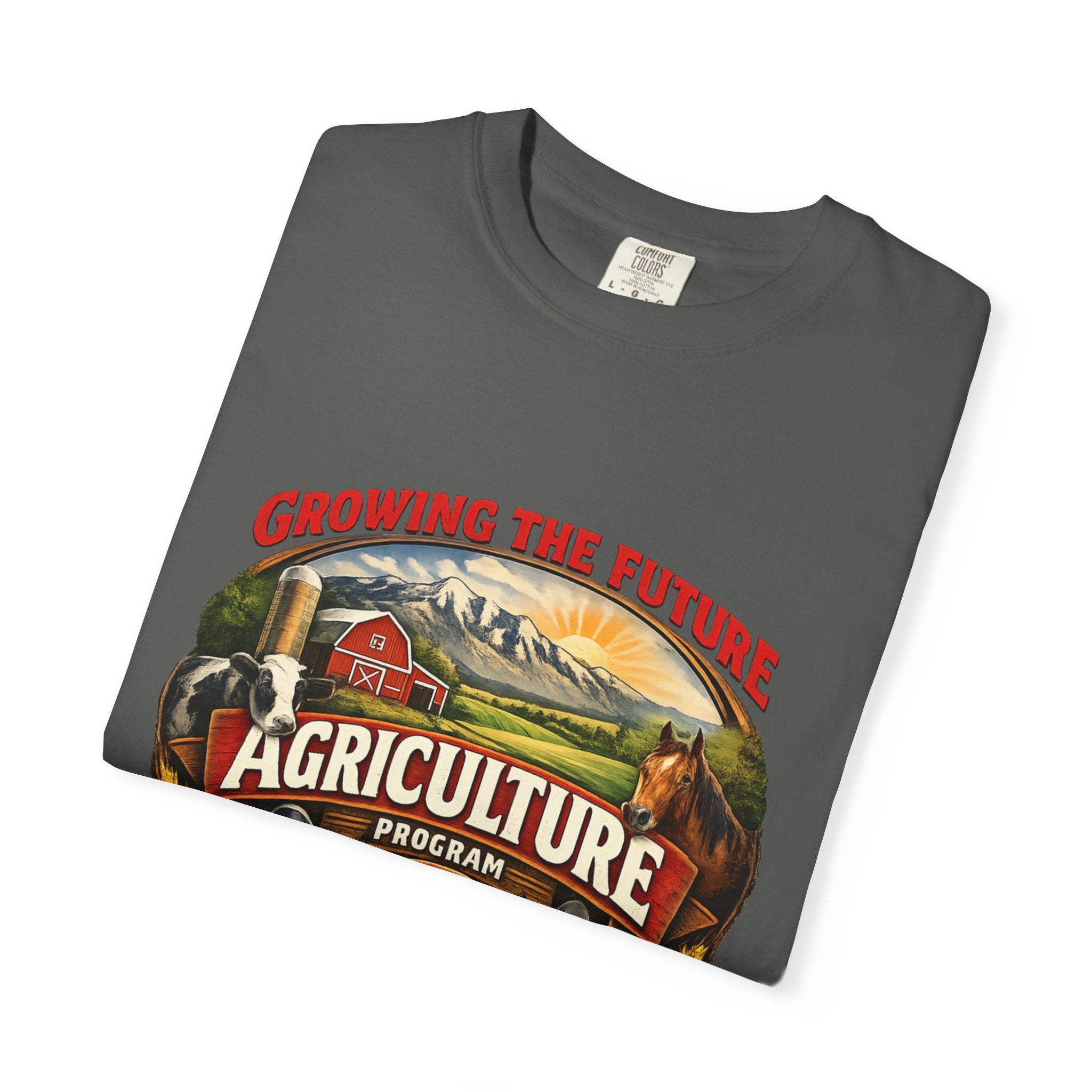 Agriculture Program T‑Shirt — "Growing the Future" Farm Vintage Graphic