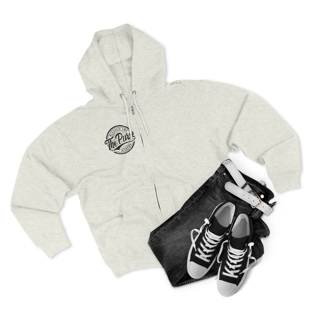 The Purse Zip Hoodie — Vintage Camping Logo Hooded Jacket