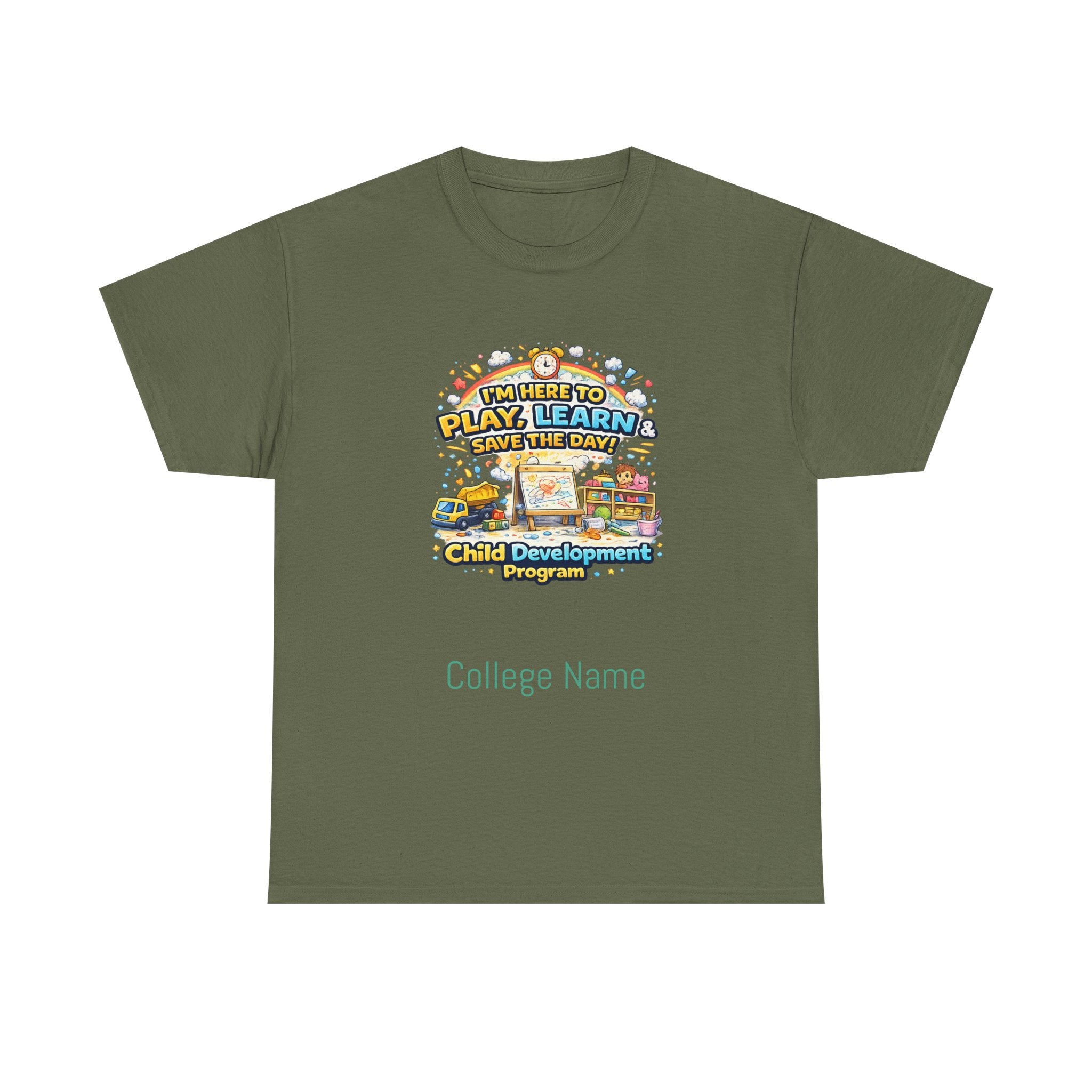 Children’s Play & Learn T-Shirt — "Play & Learn" Child Development Design