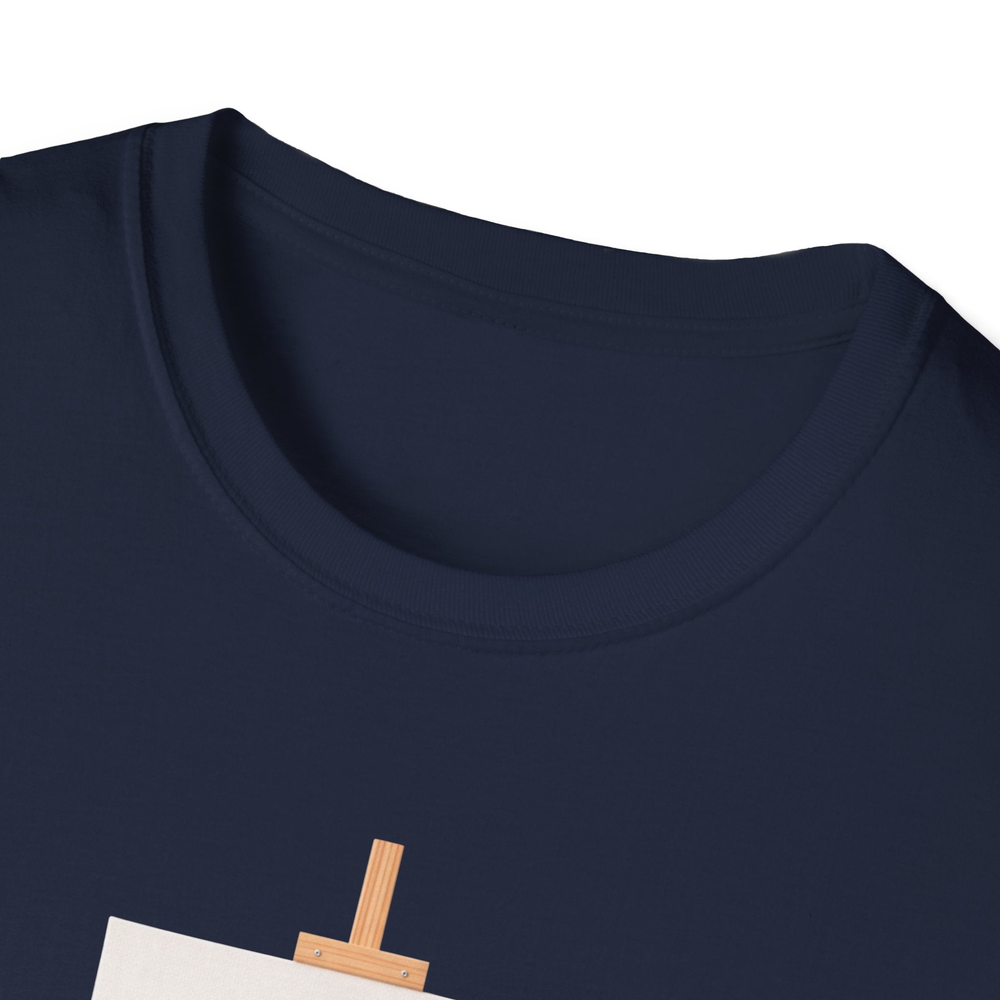 Art Student T-Shirt — “I’m an Art Student, I Make Messy, Colorful, Creative Stuff” Canvas Tee