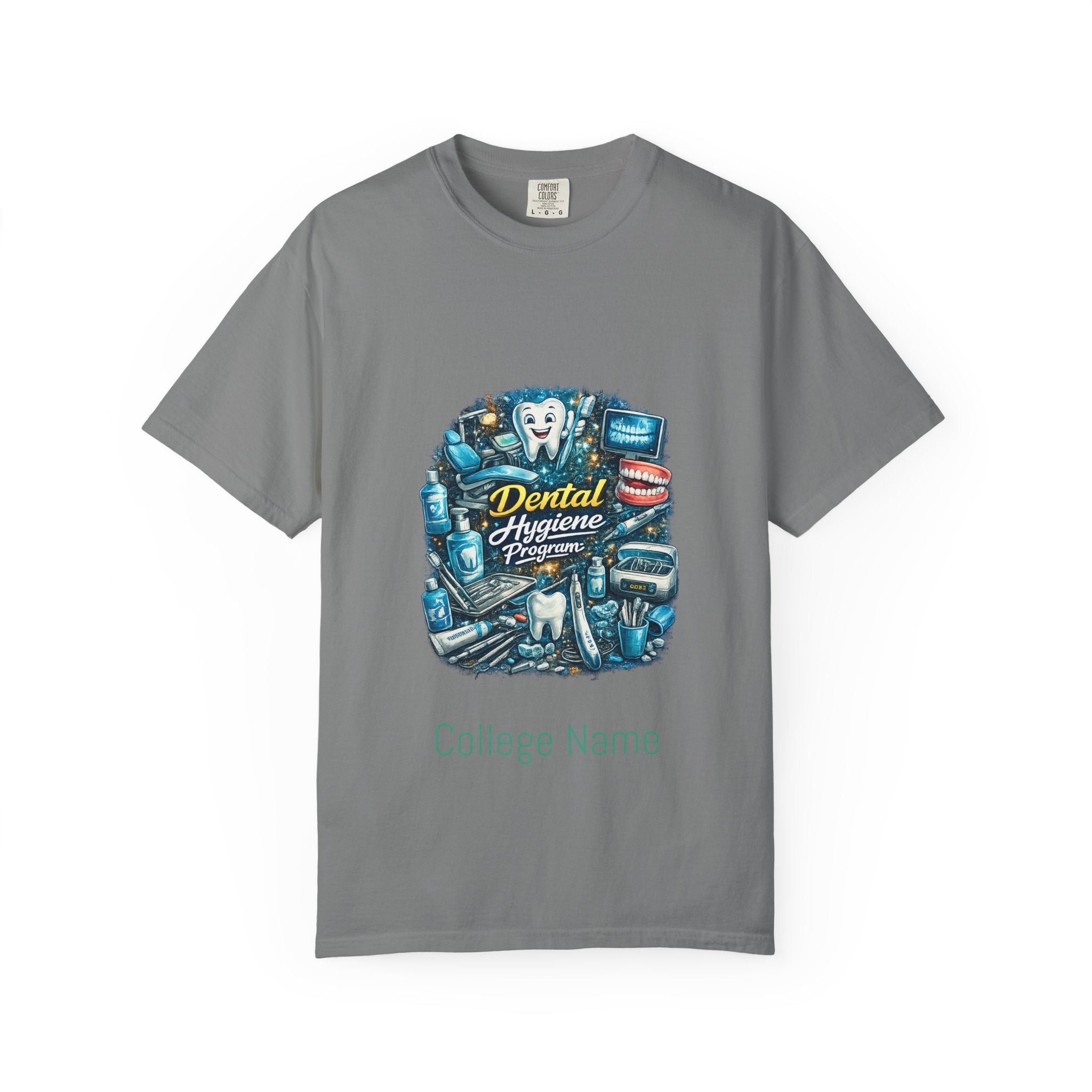 Dental Hygiene Program T-Shirt — College Dental Technician Tee