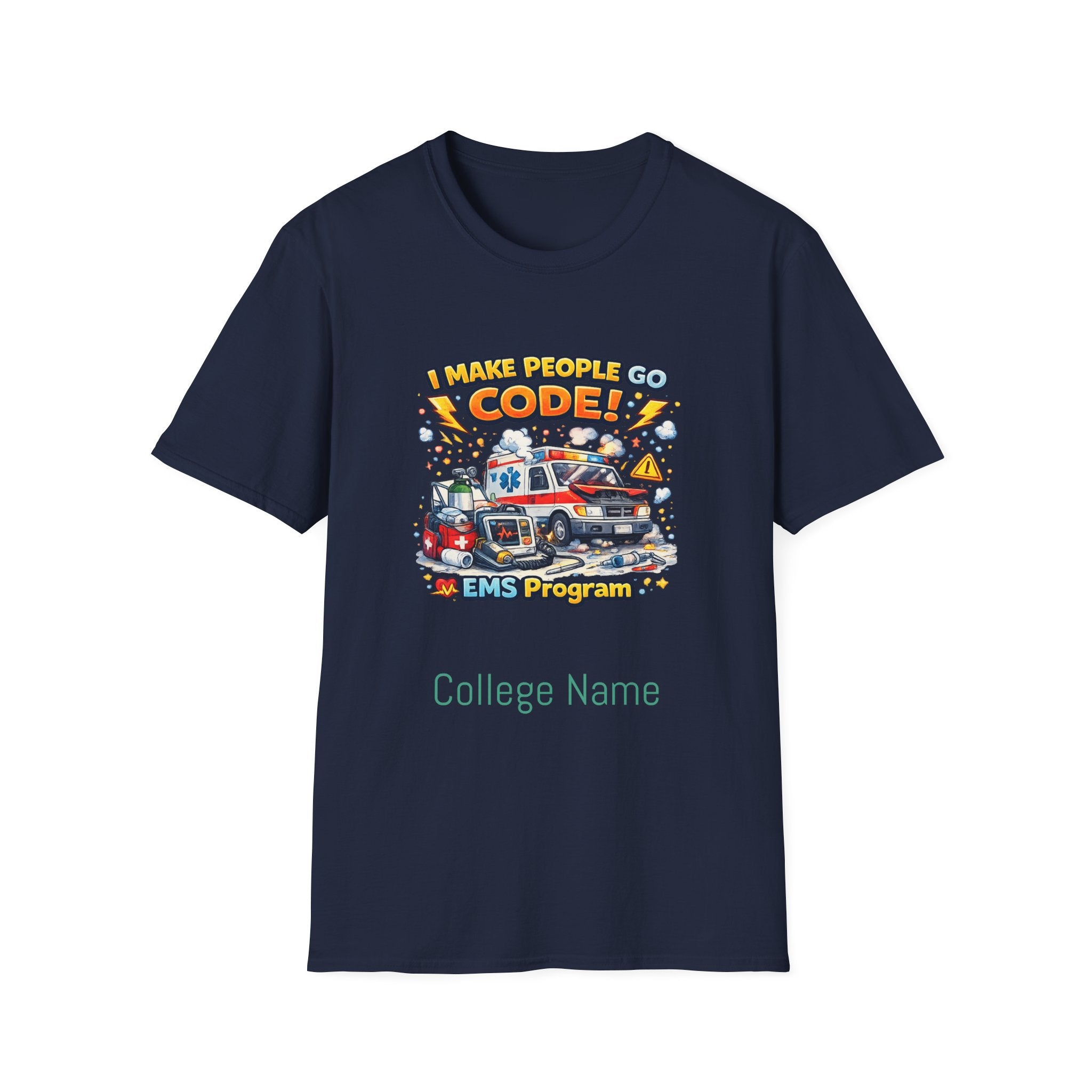 EMS Program T-Shirt - Ambulance Paramedic Tee