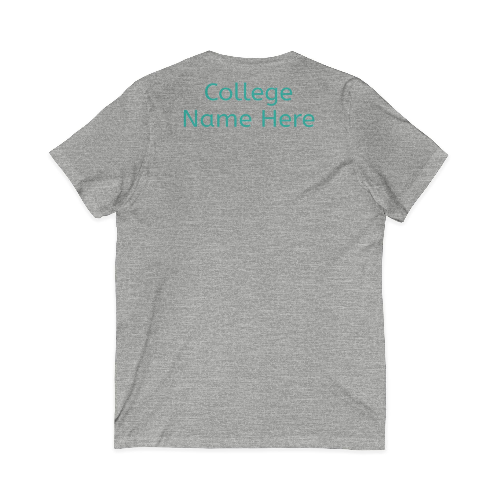 Paramedic EMS Anime V-Neck Tee — Cute EMT Program Shirt (Custom College Name)