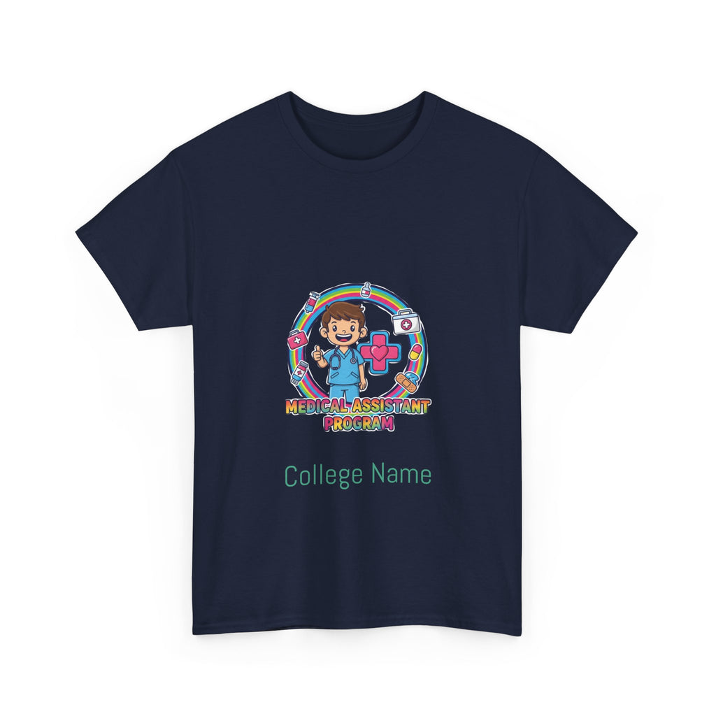 Medical Assistant Graphic Tee — White T‑Shirt