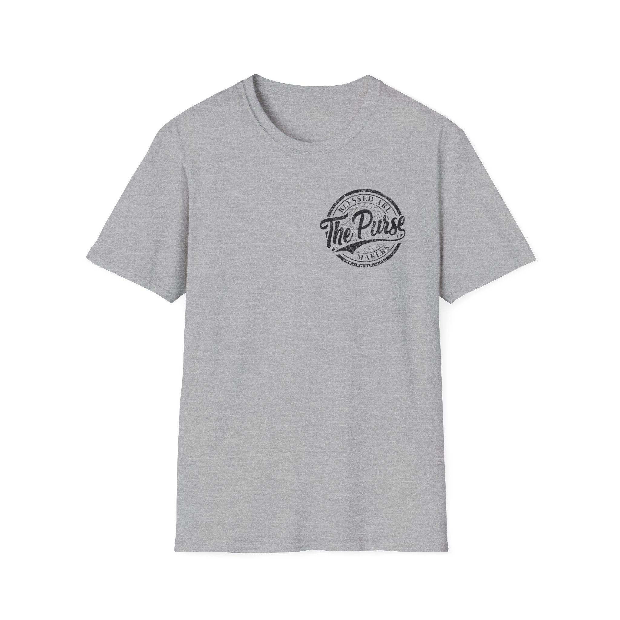 Blessed Are The Purse Makers - Small Logo T-Shirt
