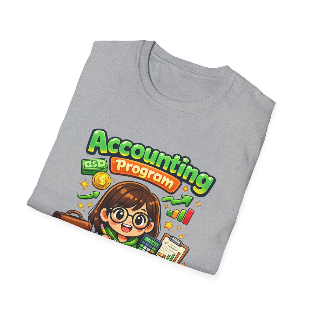 Accounting Program T-Shirt — Cute Student Accountant Graphic Tee