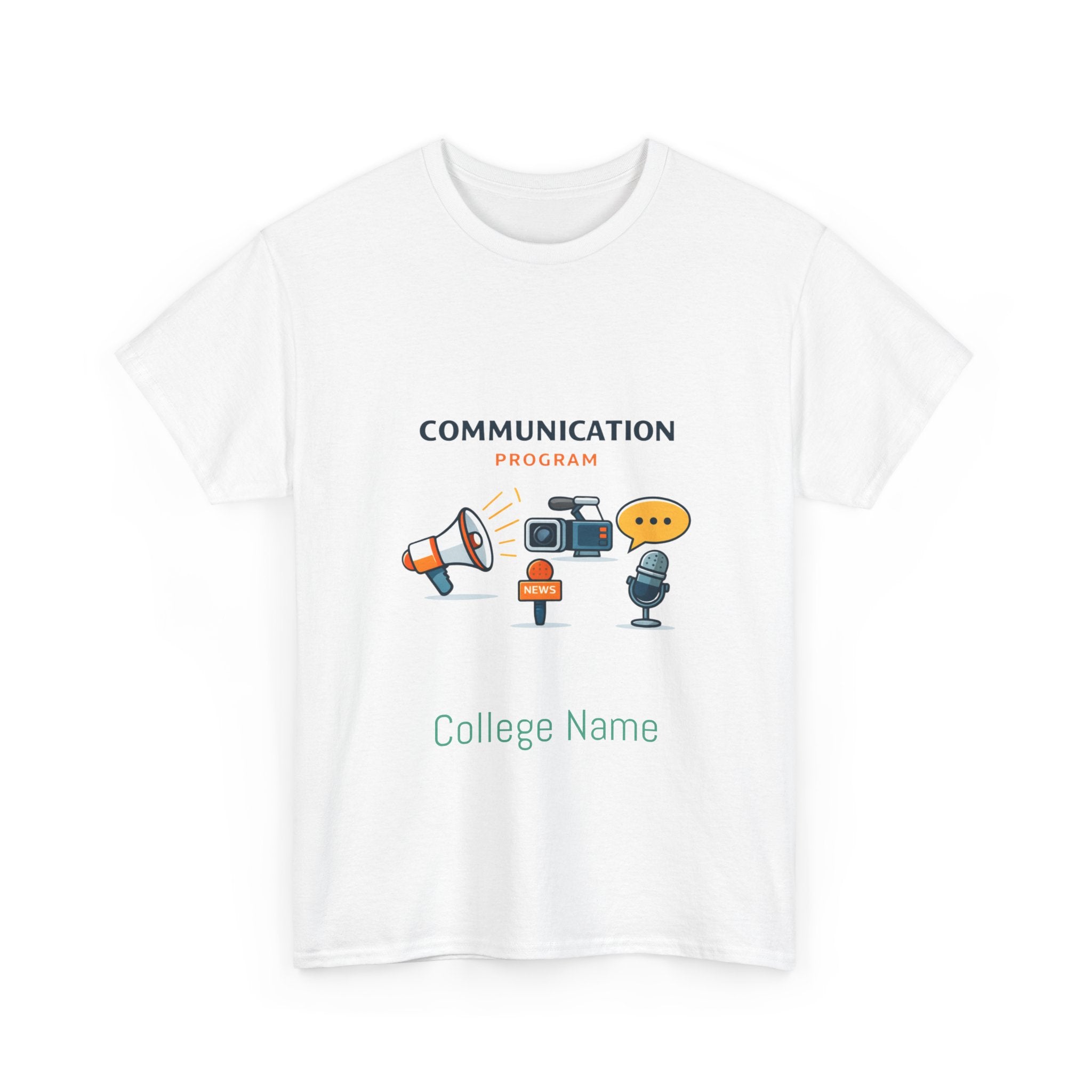 Communication Program Unisex Heavy Cotton Tee