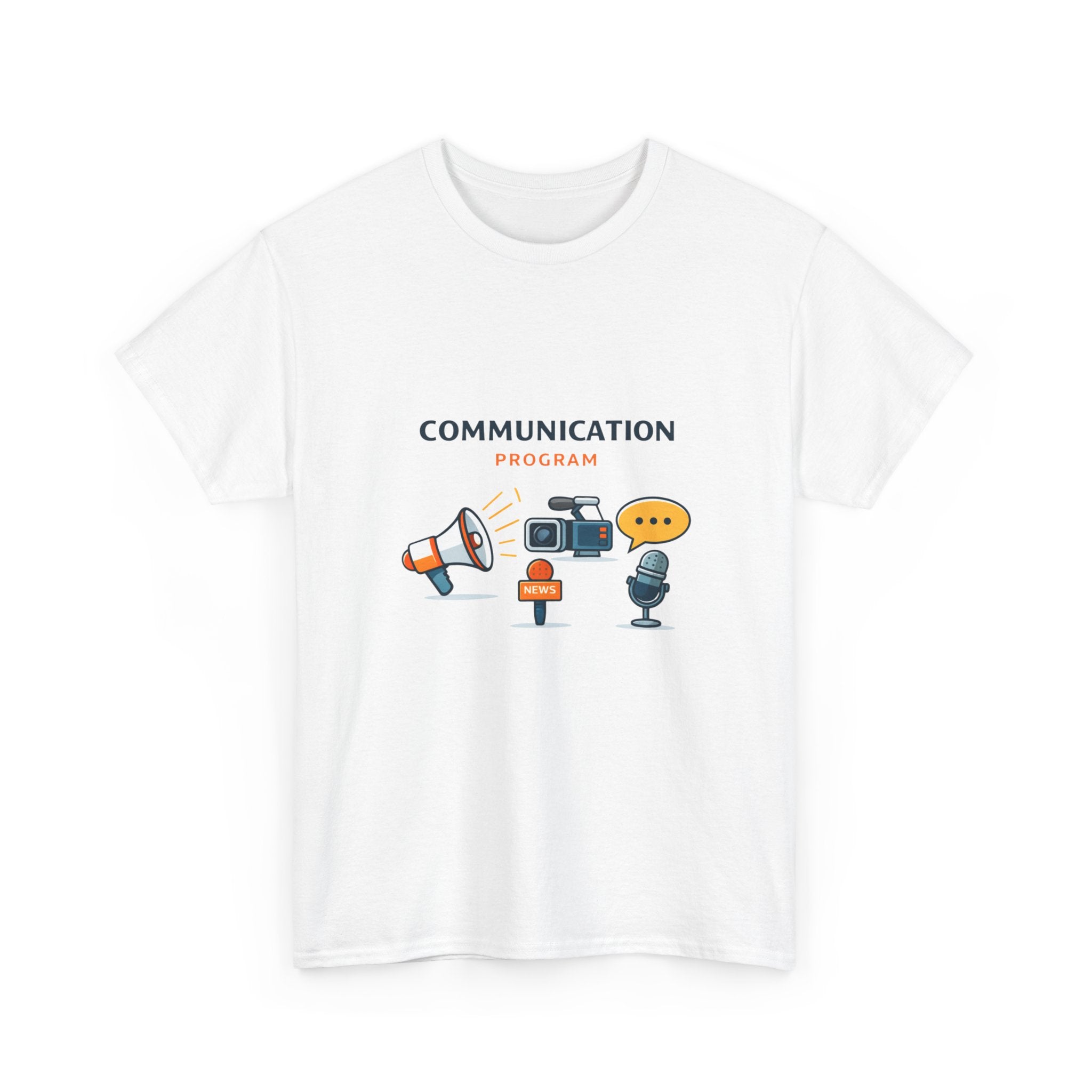 Communication Program Unisex Heavy Cotton Tee