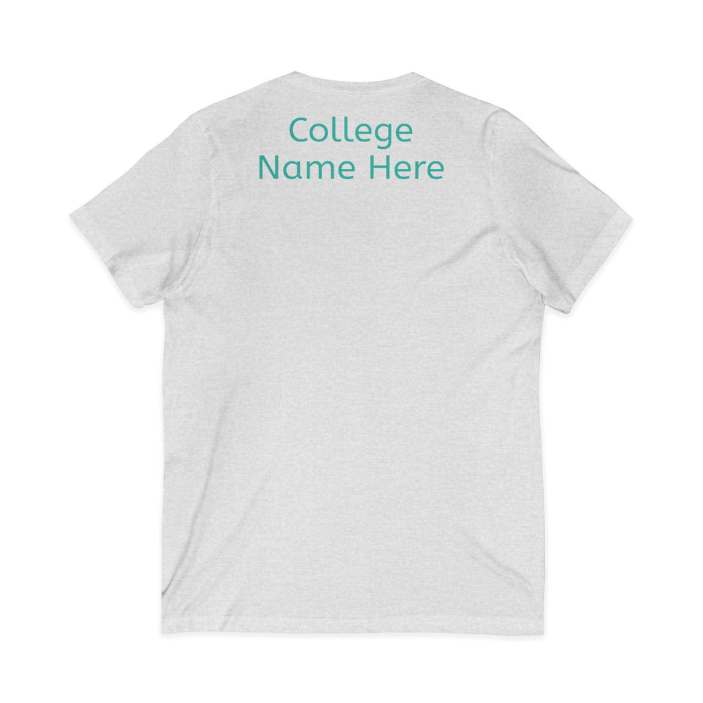 Paramedic EMS Anime V-Neck Tee — Cute EMT Program Shirt (Custom College Name)