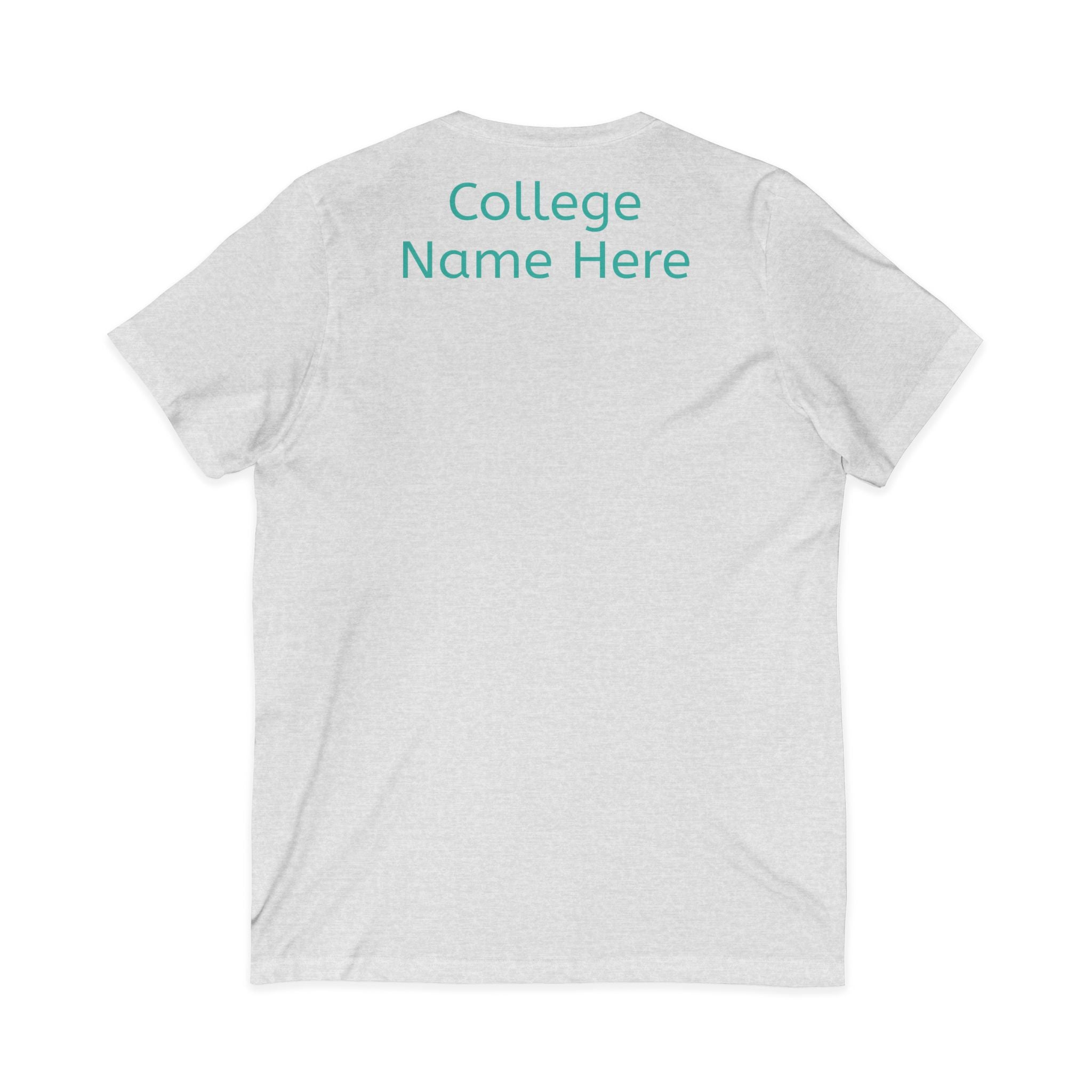 Paramedic EMS Anime V-Neck Tee — Cute EMT Program Shirt (Custom College Name)
