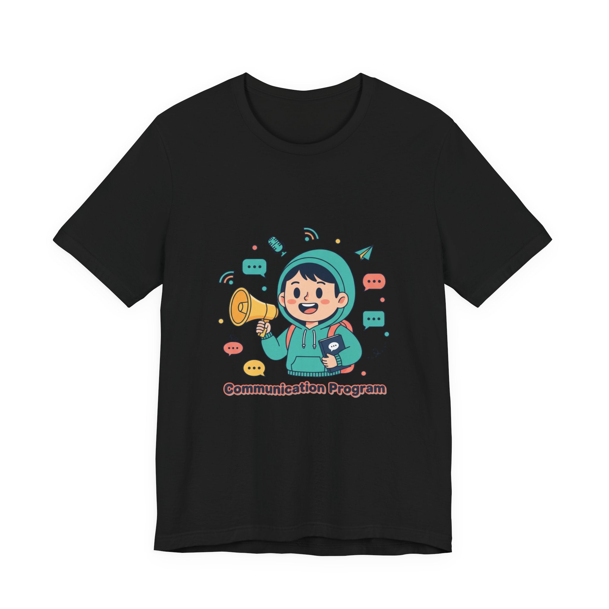 Communication Program T‑Shirt — Cute Mascot Tee