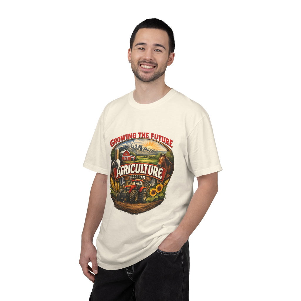 Agriculture Program T‑Shirt — "Growing the Future" Farm Vintage Graphic