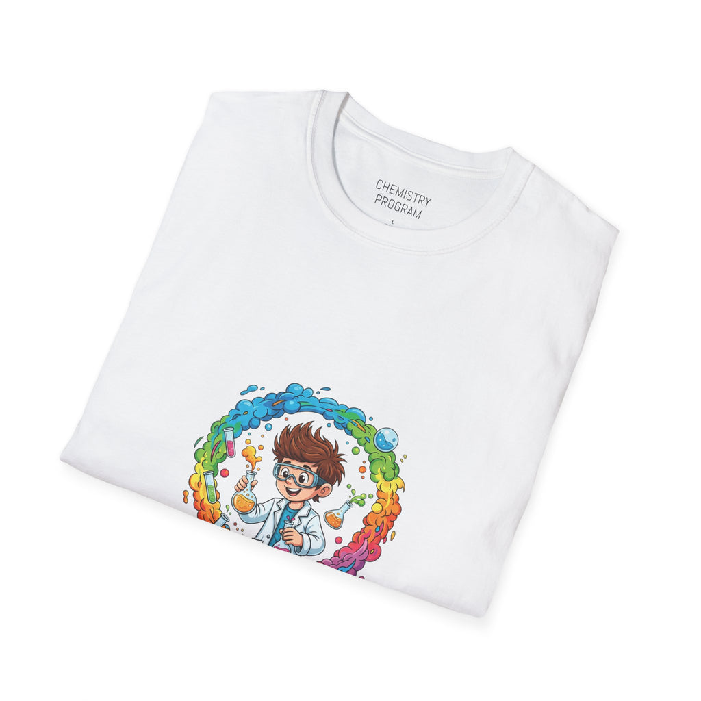 Chemistry Program T-Shirt — Colorful Science Club Tee