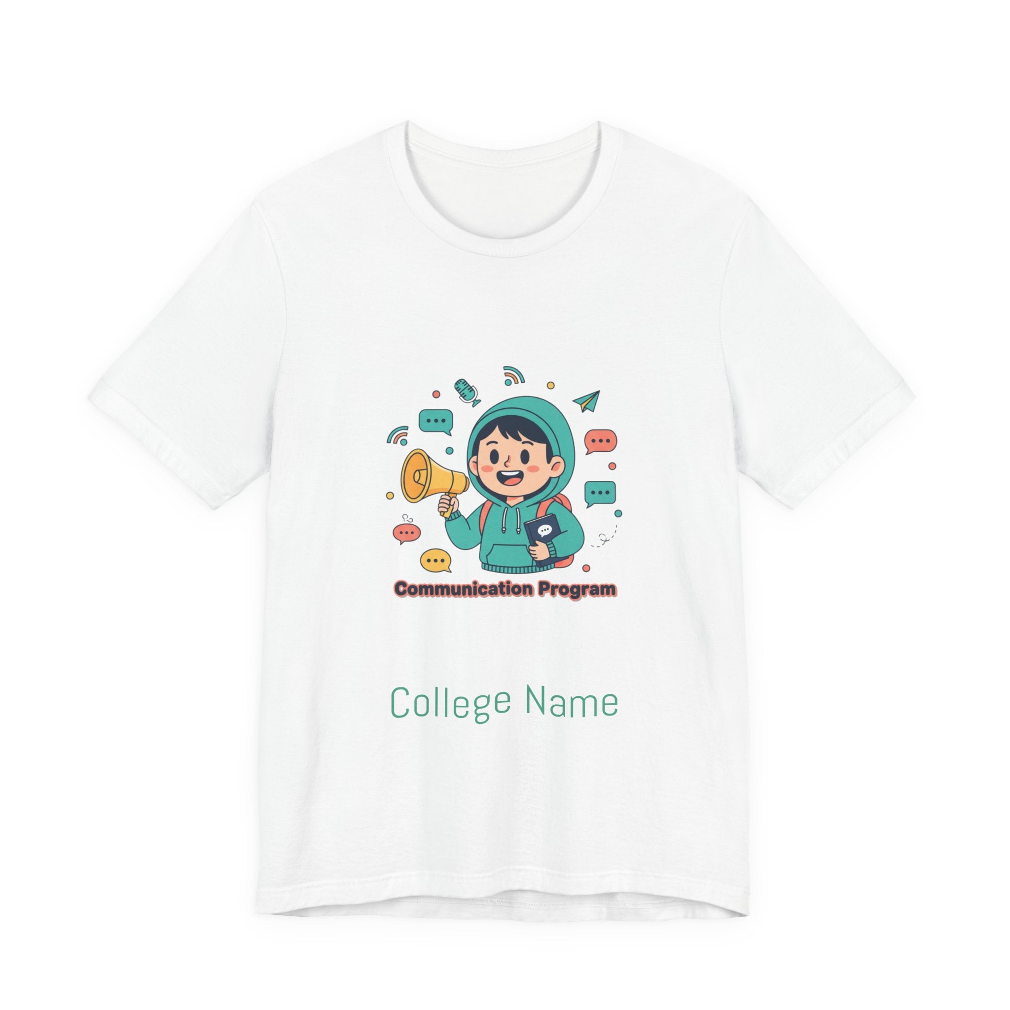 Communication Program T‑Shirt — Cute Mascot Tee
