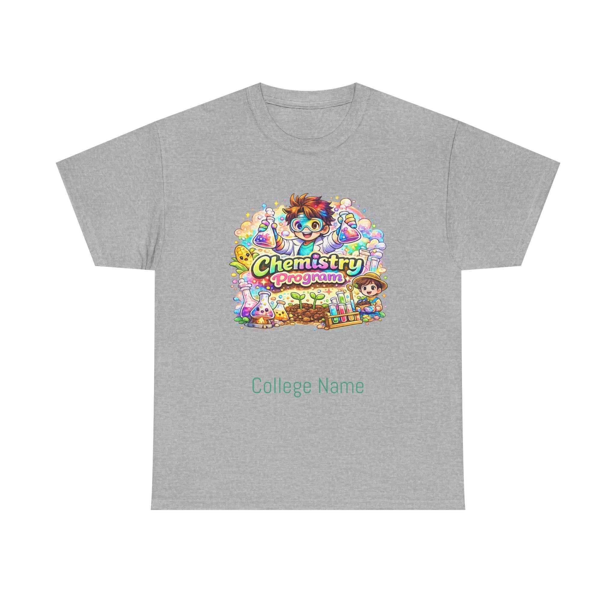 Chemistry Progarm Graphic Tee — 'Chemistry' Retro Science Design