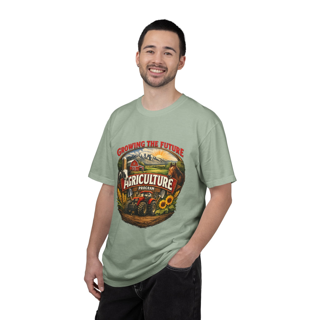 Agriculture Program T‑Shirt — "Growing the Future" Farm Vintage Graphic