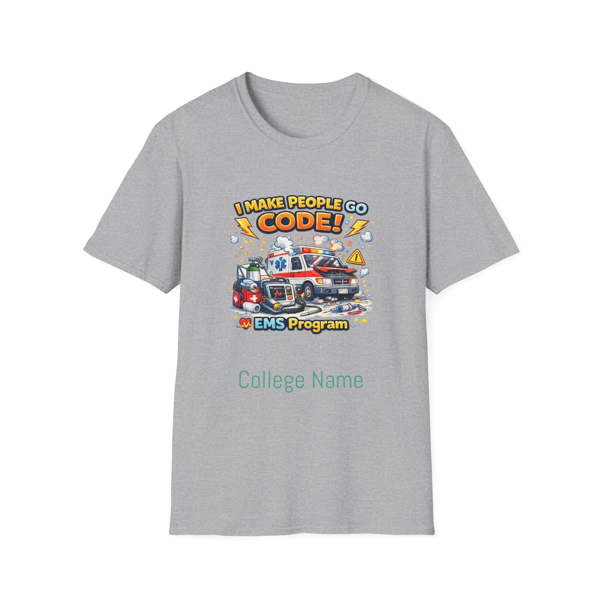 EMS Program T-Shirt - Ambulance Paramedic Tee