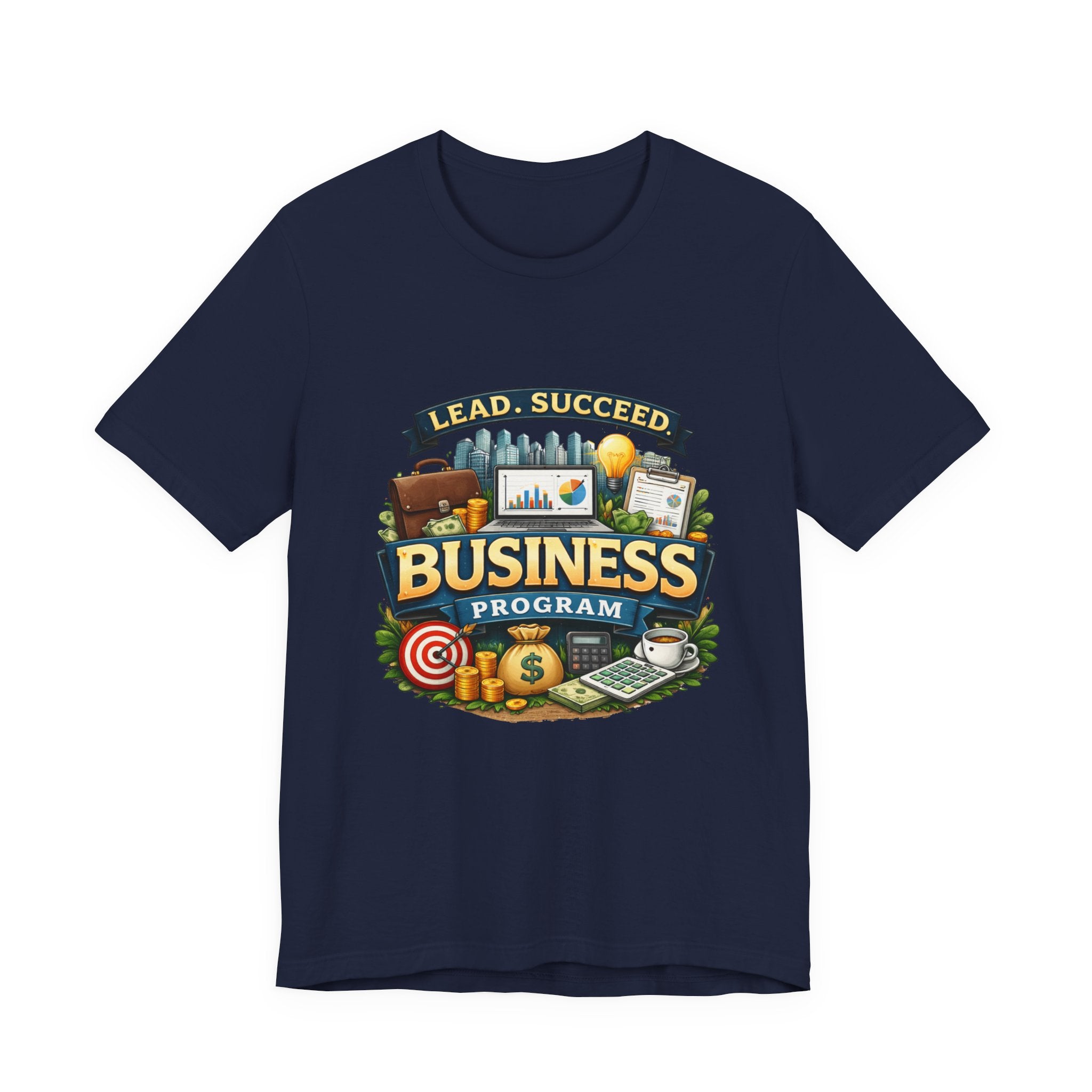 Business Program T-Shirt — Lead Succeed College Tee