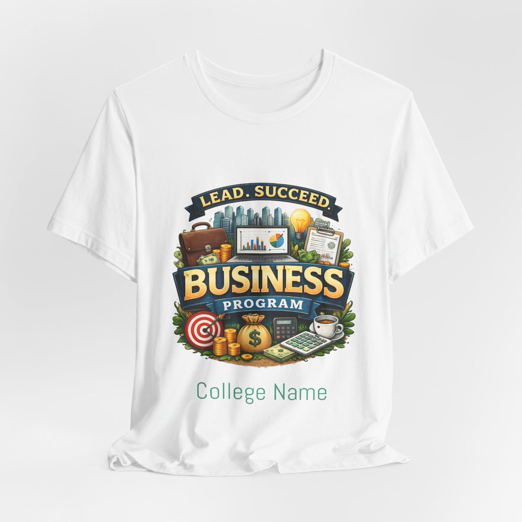 Business Program T-Shirt — Lead Succeed College Tee