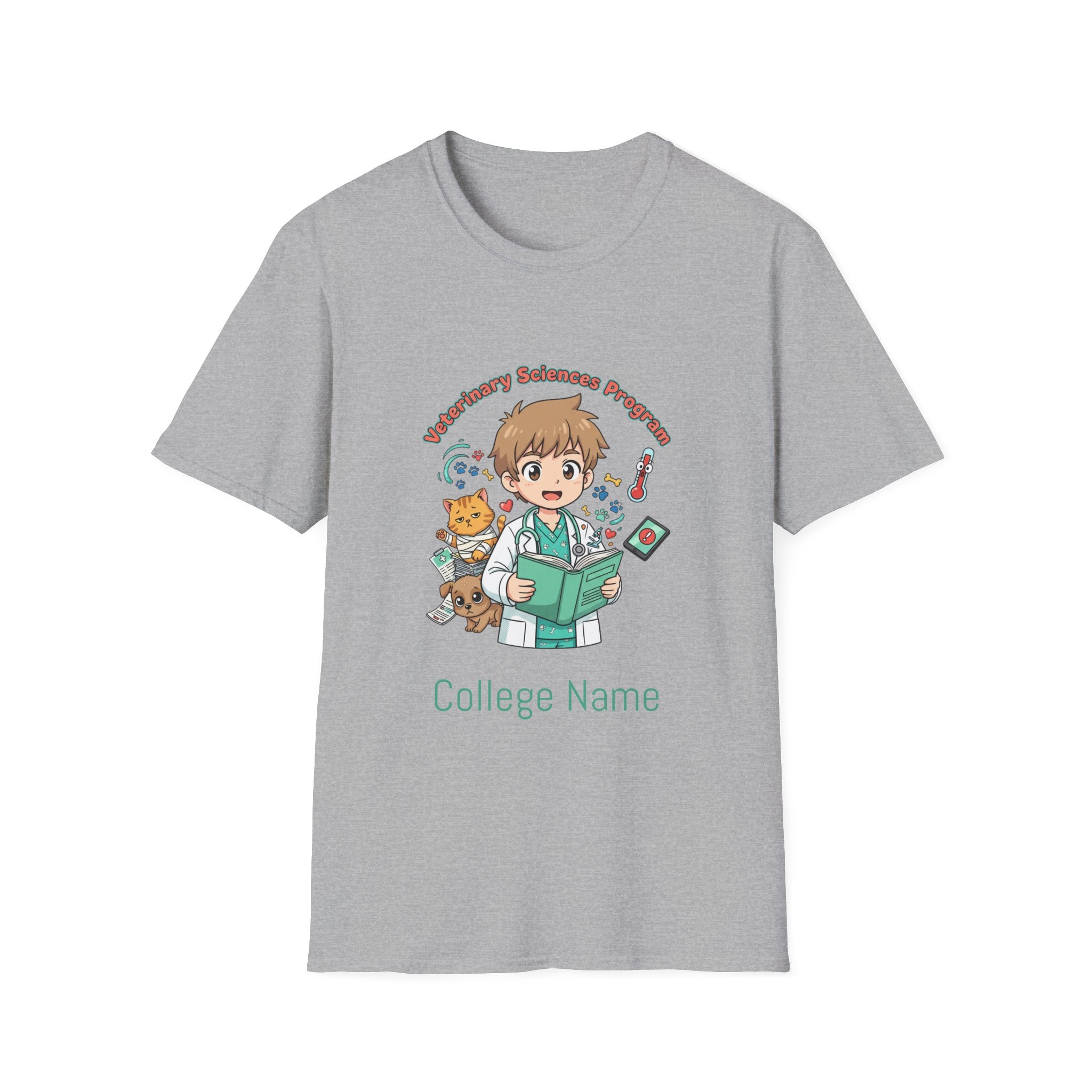 Cute Veterinary Student T-Shirt — "Future Veterinarian" Animal Care Tee