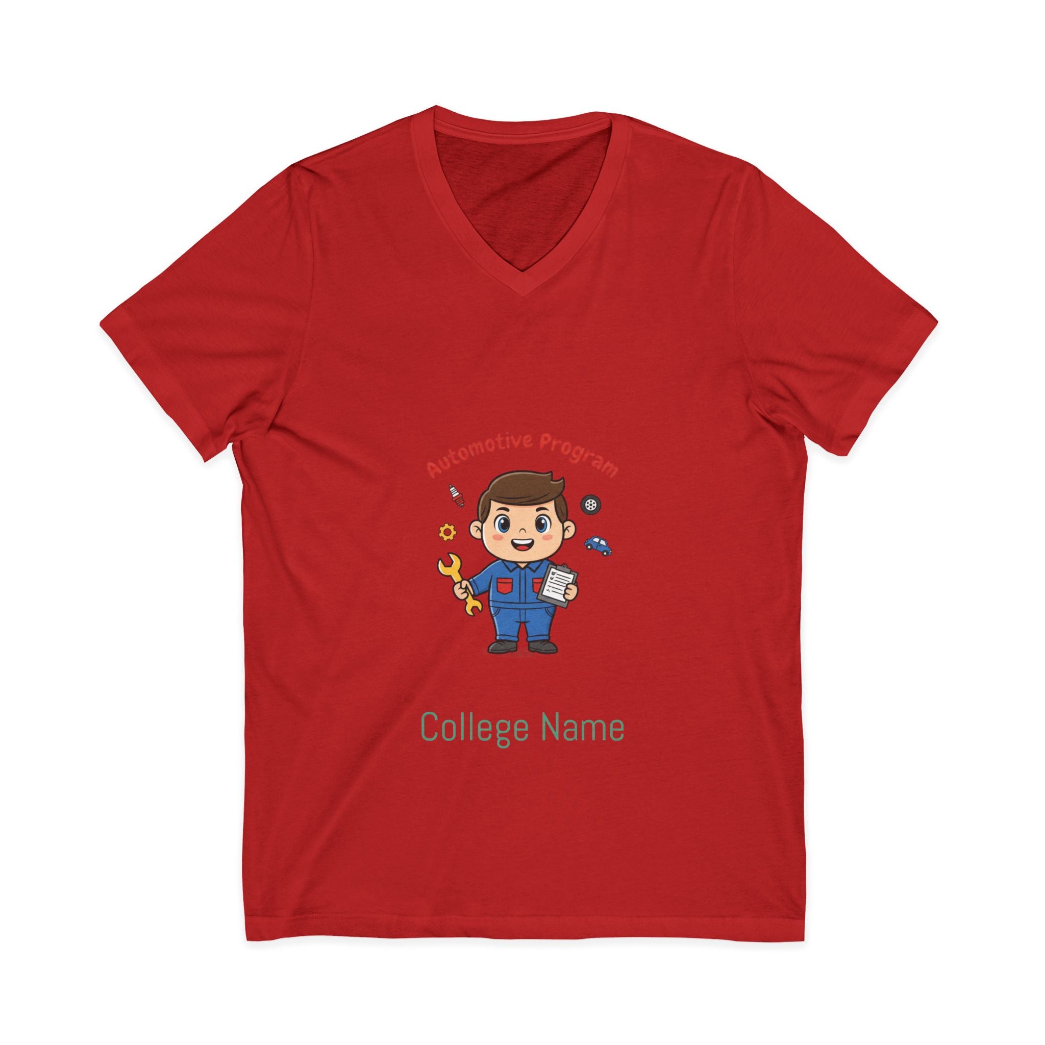 Automotive Program Mechanic Tee — Cute Auto Tech T‑Shirt with Wrench Graphic