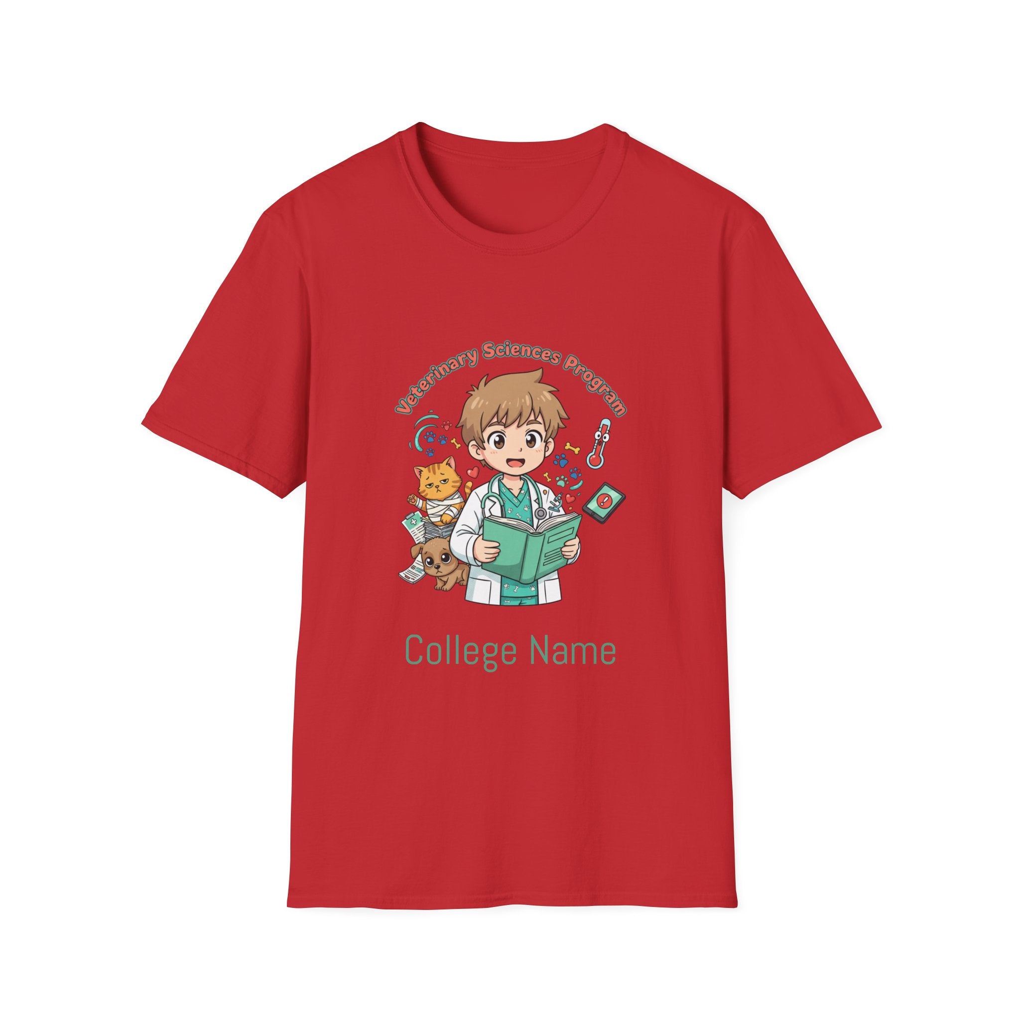 Cute Veterinary Student T-Shirt — "Future Veterinarian" Animal Care Tee